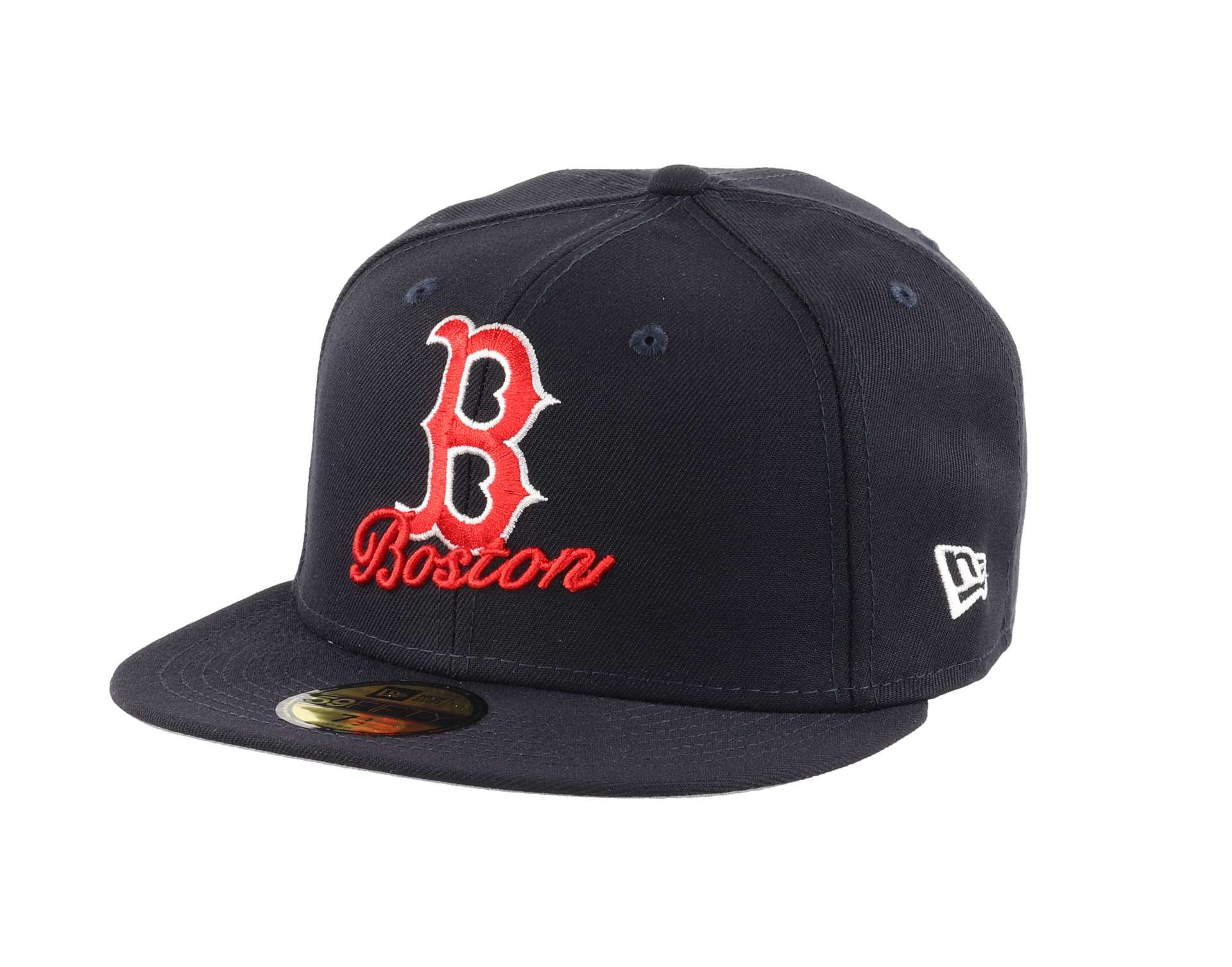 Boston Red Sox Dual Logo Navy 59Fifty Basecap New Era