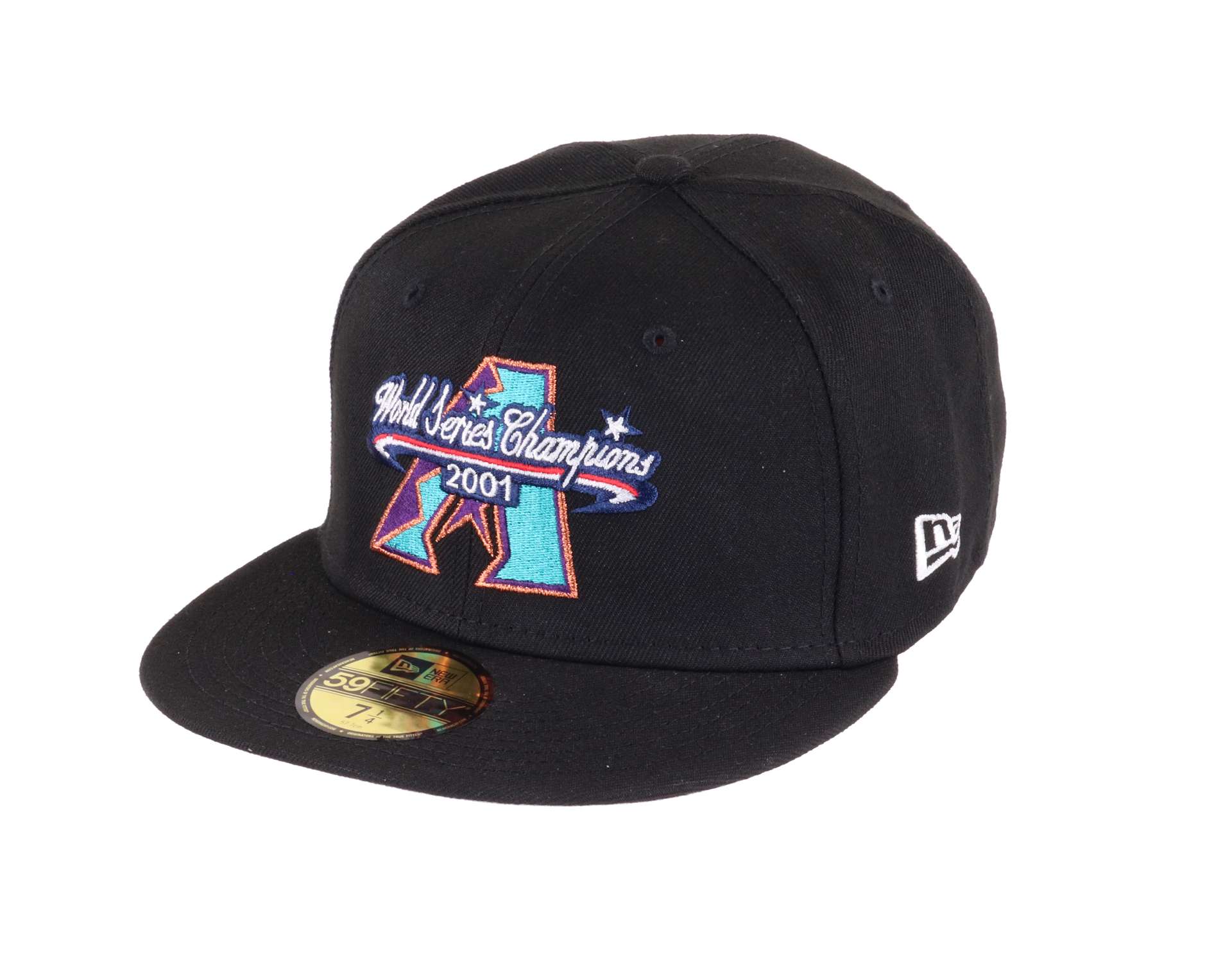 Arizona Diamondbacks MLB World Series 2001 Black 59Fifty Basecap New Era