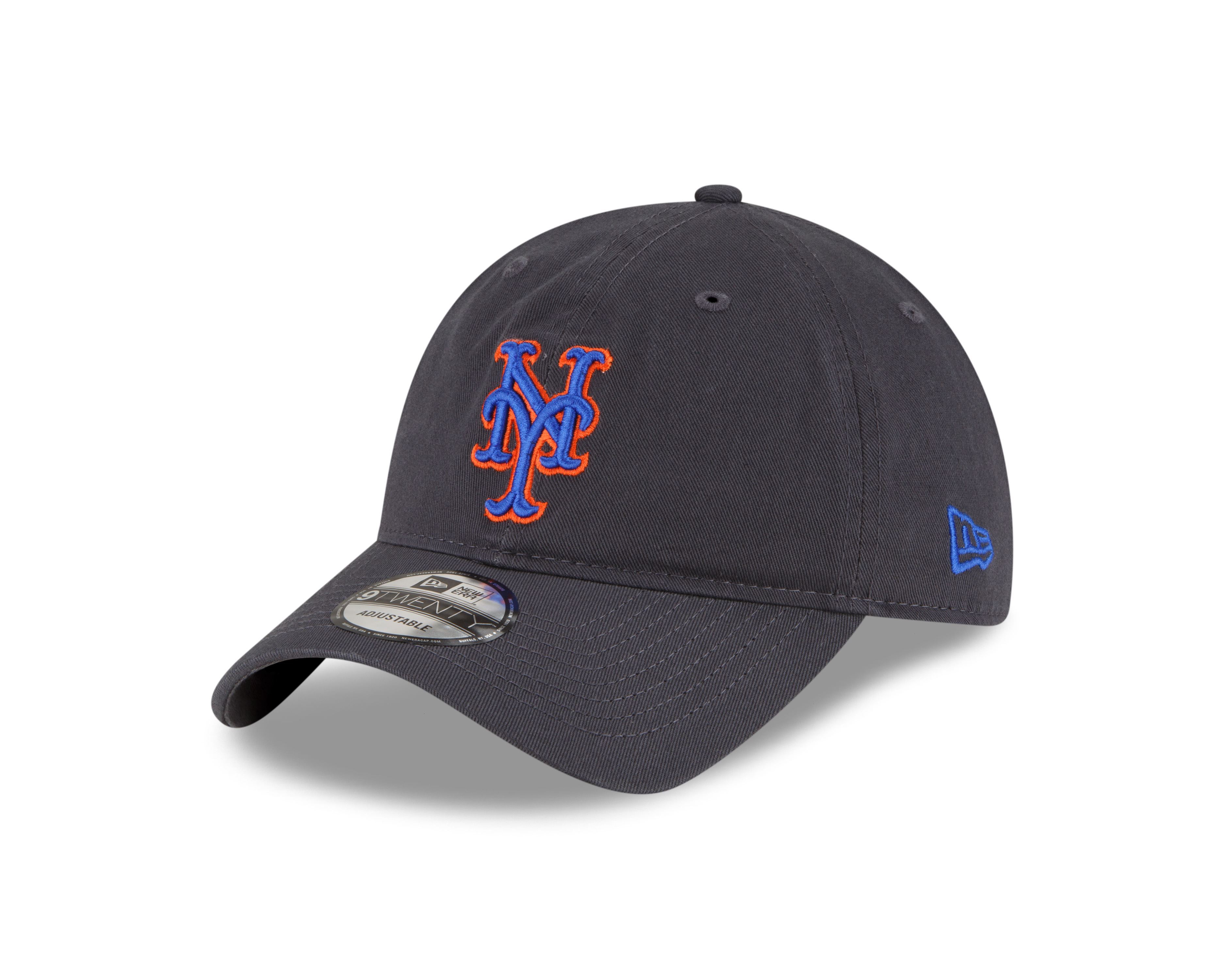 New York Mets MLB Core Classic Grey Adjustable 9Twenty Cap New Era