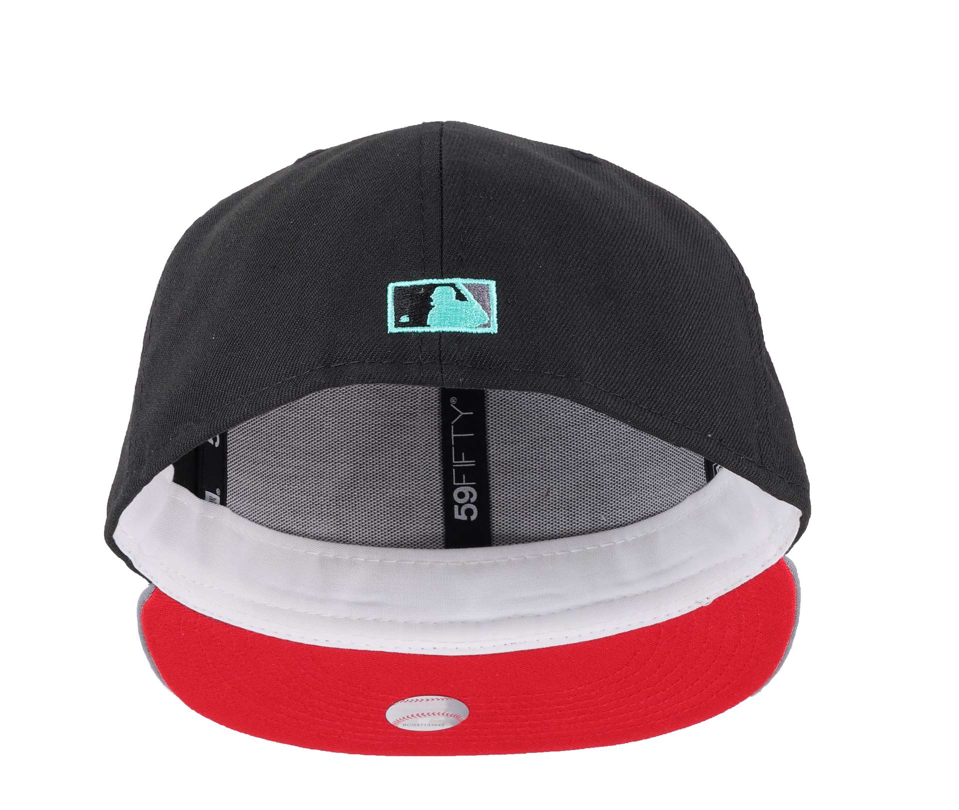 Colorado Rockies MLB Sidepatch Established 1993 Sidepatch Two-Tone Black Gray Red 59Fifty Basecap New Era