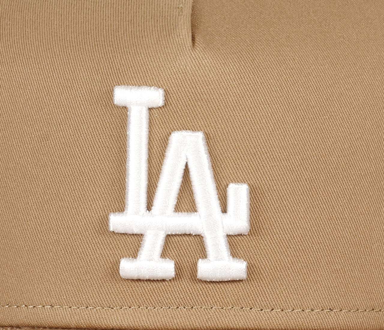 Los Angeles Dodgers MLB Khaki 9Forty A-Frame Snapback Cap New Era