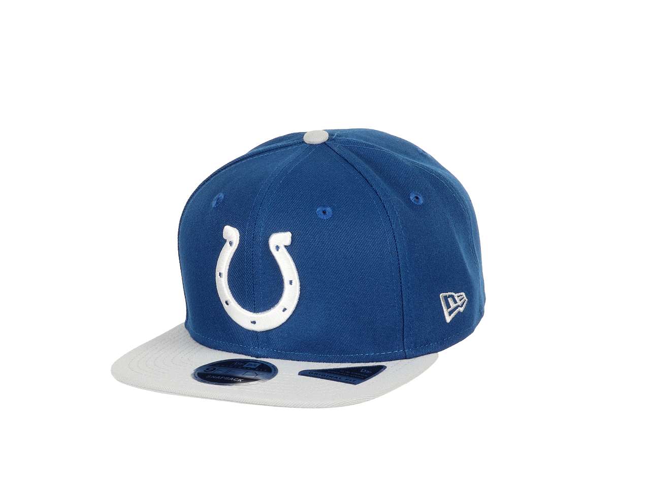 Indianapolis Colts NFL Two Tone Blue Gray 9Fifty Original Fit Snapback Cap New Era
