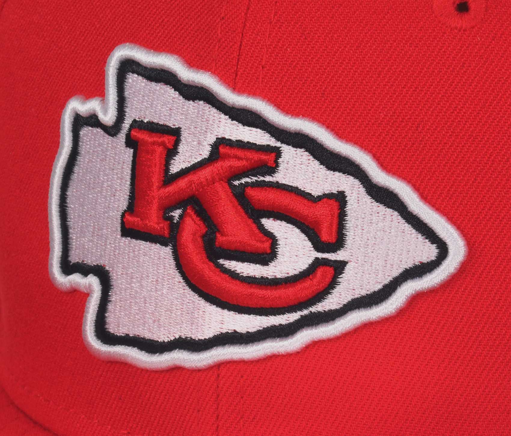 Kansas City Chiefs Red 9Fifty OF Snapback Cap New Era