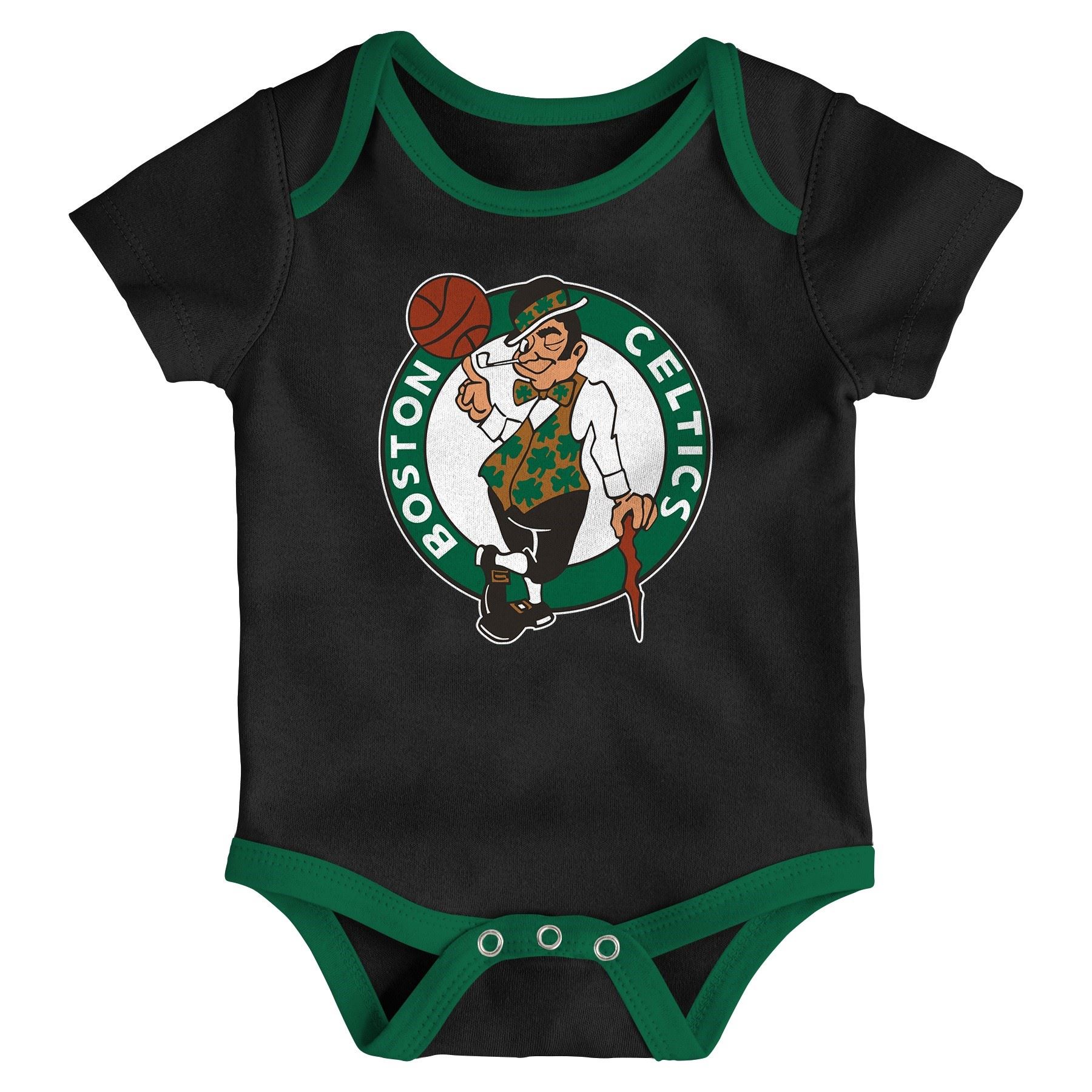 Boston Celtics NBA Newborn 3PK Bodysuit Outerstuff