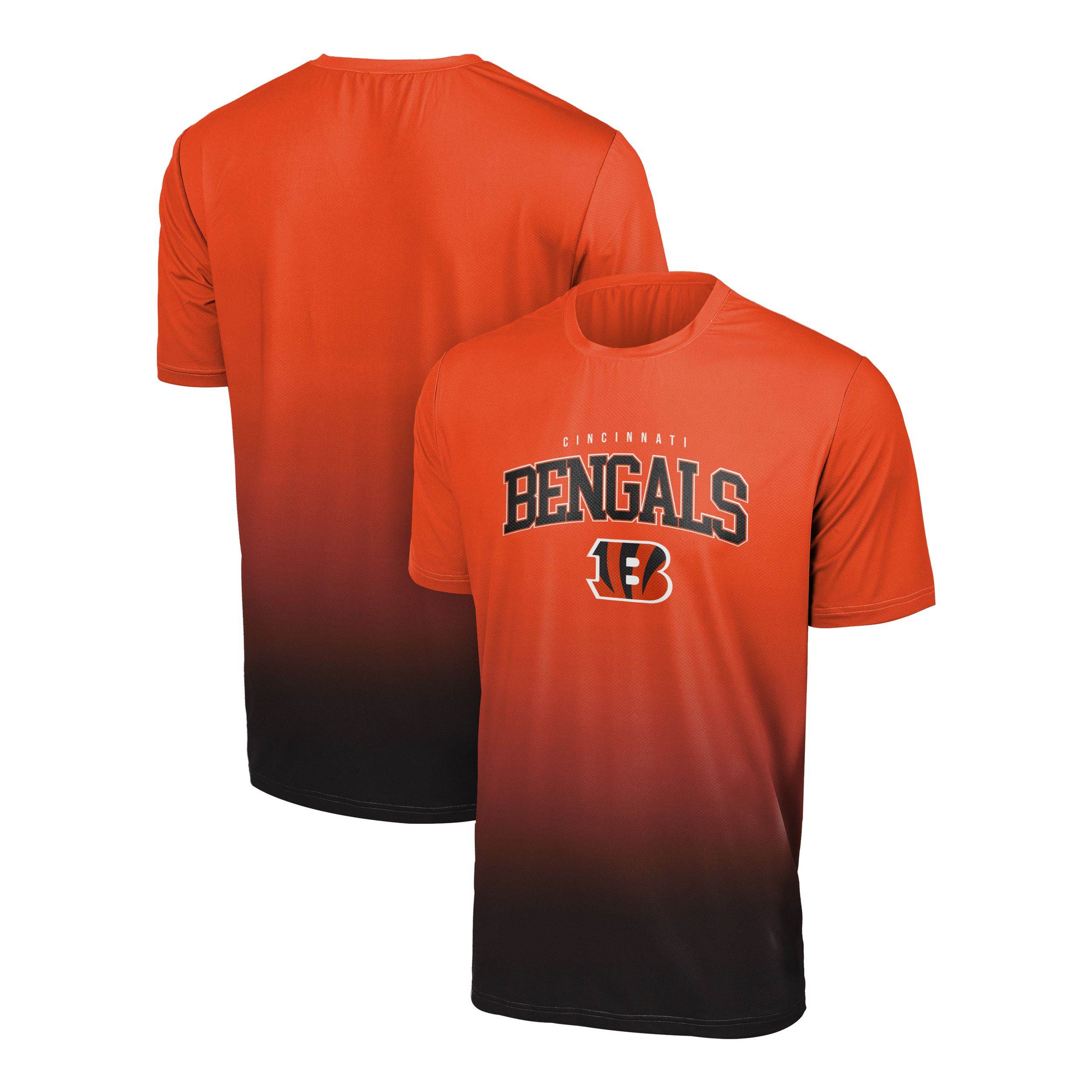Cincinnati Bengals NFL Gradient Mesh Jersey Short Sleeve Herren T-Shirt Foco