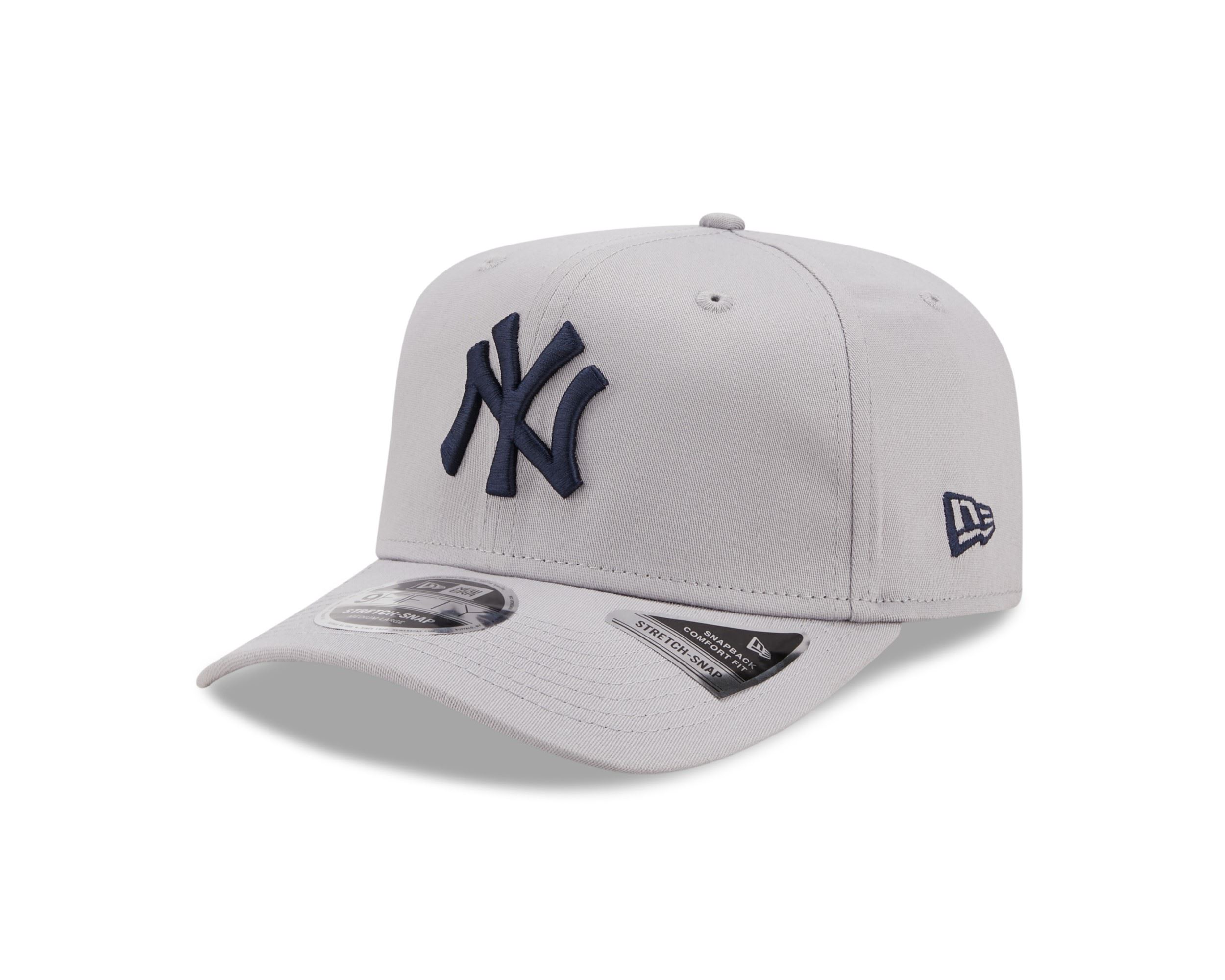 New York Yankees MLB Team Colour Grey 9Fifty Stretch Snapback Cap New Era