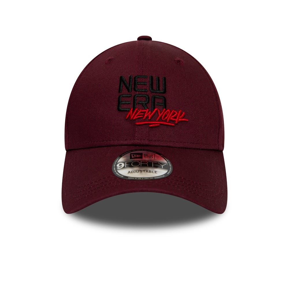 New York Logo Collection 9Forty Adjustable Cap New Era
