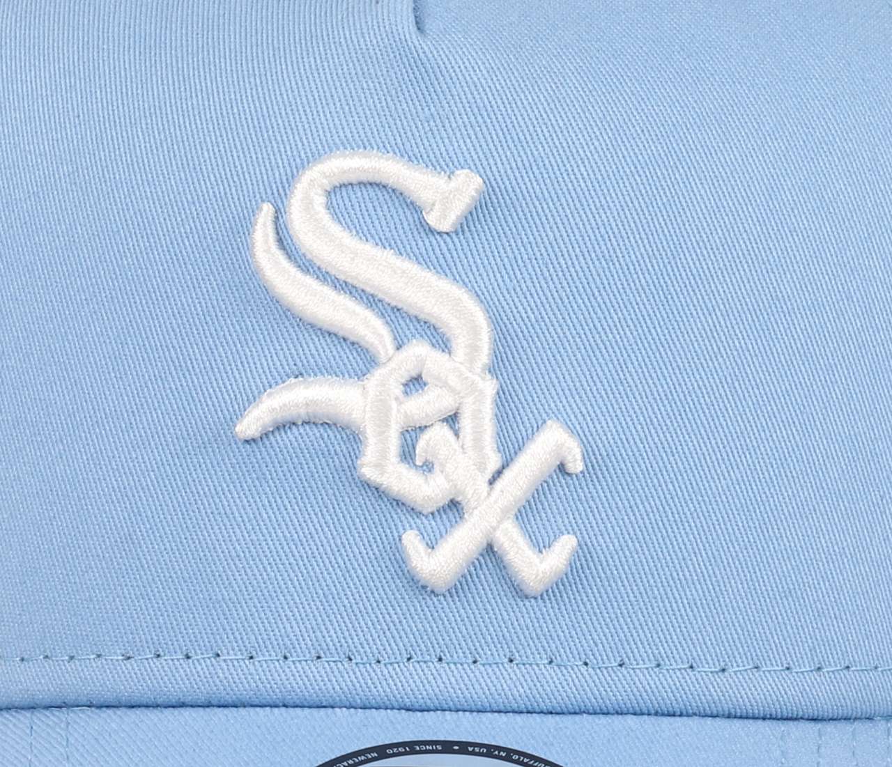 Chicago White Sox MLB Cooperstown Sky Blue 9Forty A-Frame Snapback Cap New Era