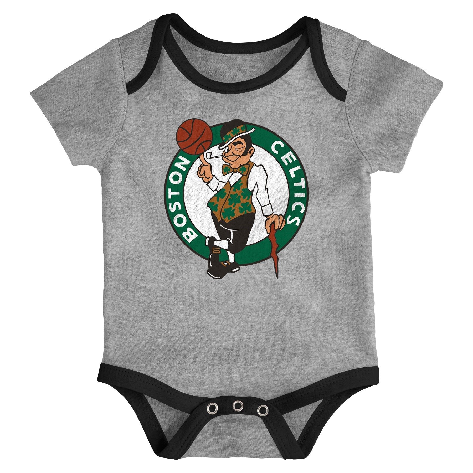 Boston Celtics NBA Infant 3PK Bodysuit Outerstuff