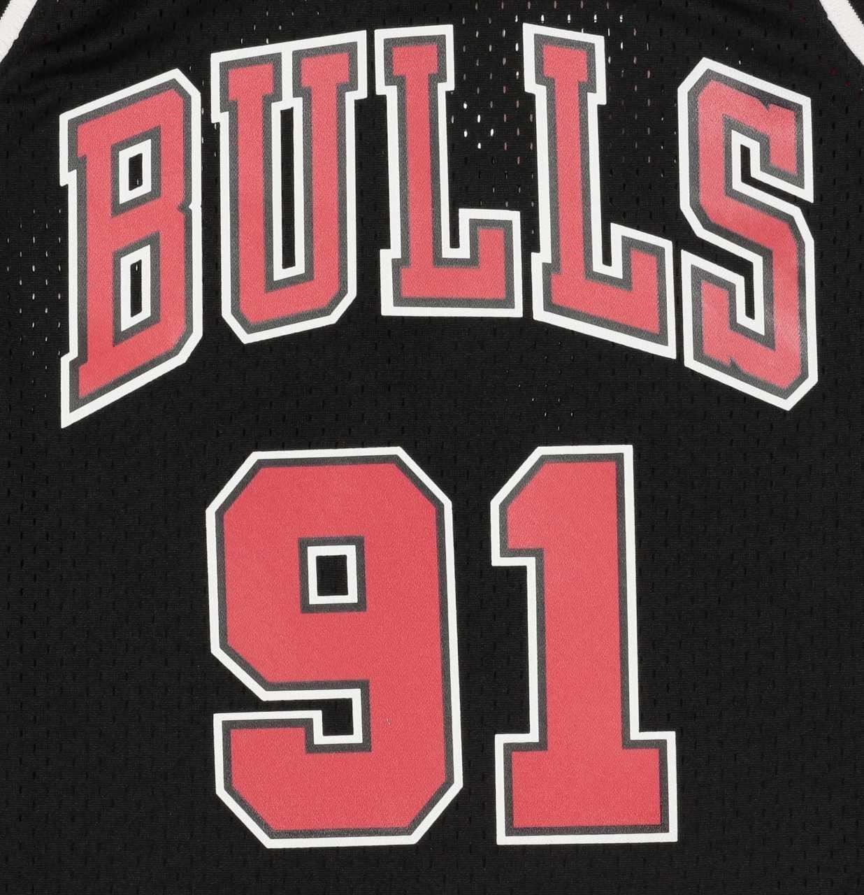 Dennis Rodman #91 Chicago Bulls NBA Swingman Mitchell & Ness