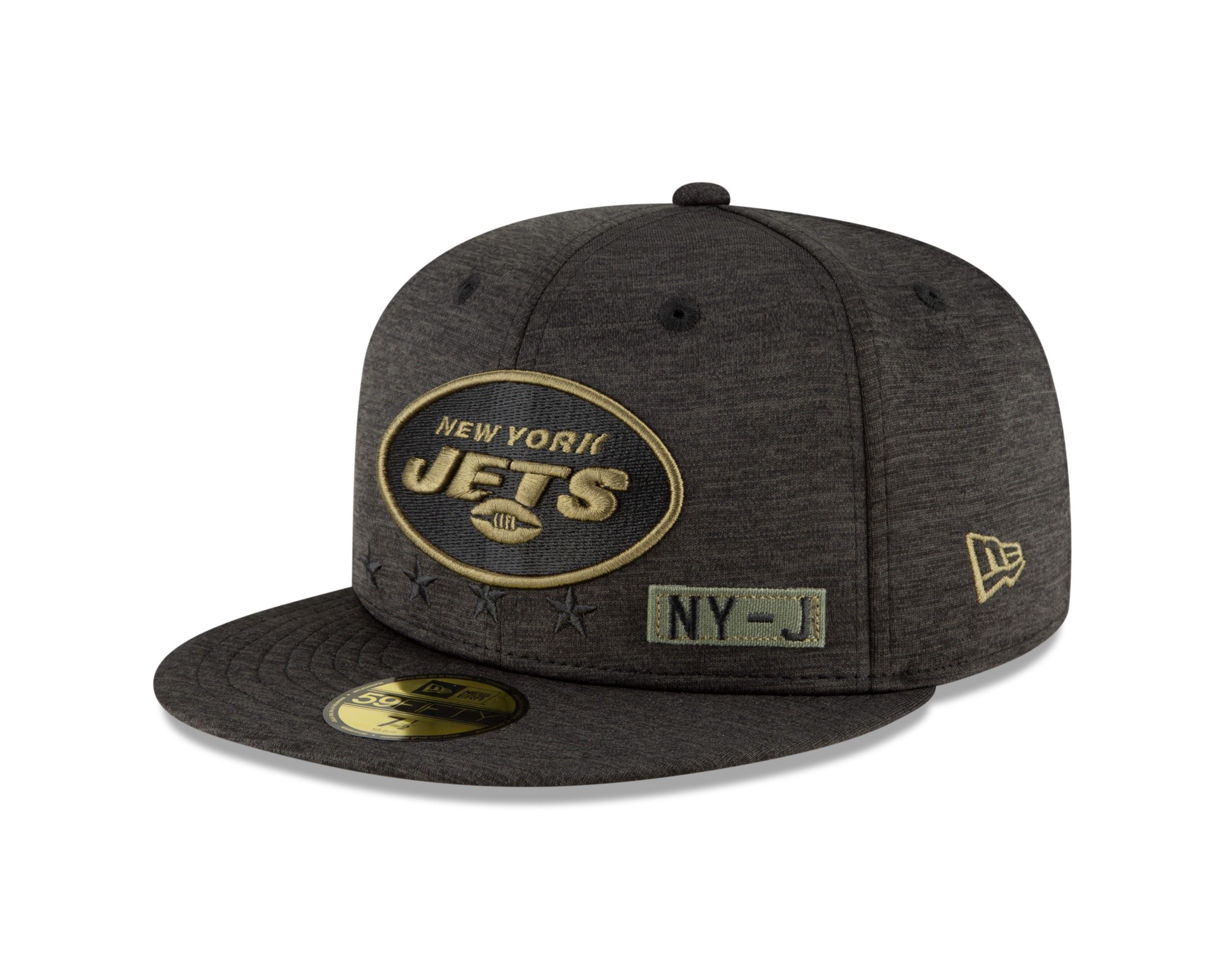 New York Jets Salute to Service 2020 59Fifty Cap New Era