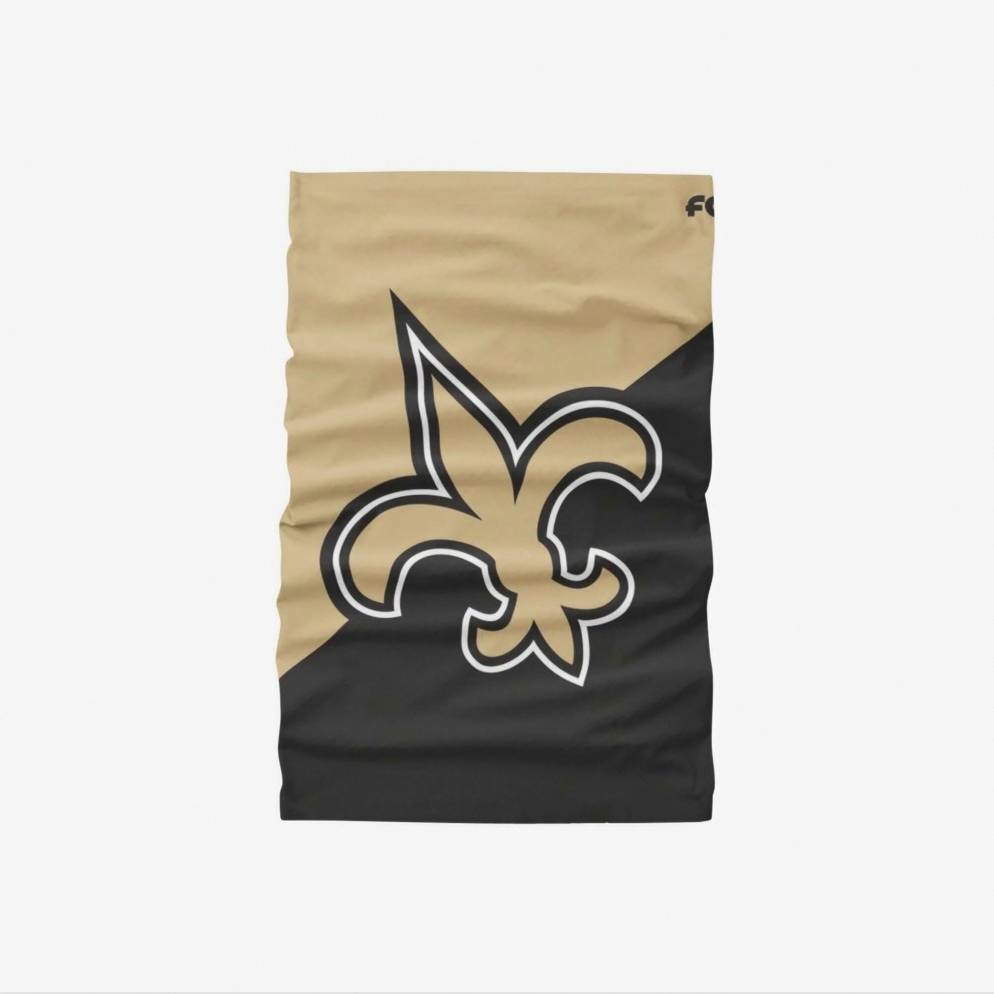 New Orleans Saints Colour Block Big Logo Gaiter Scarf Forever Collectibles