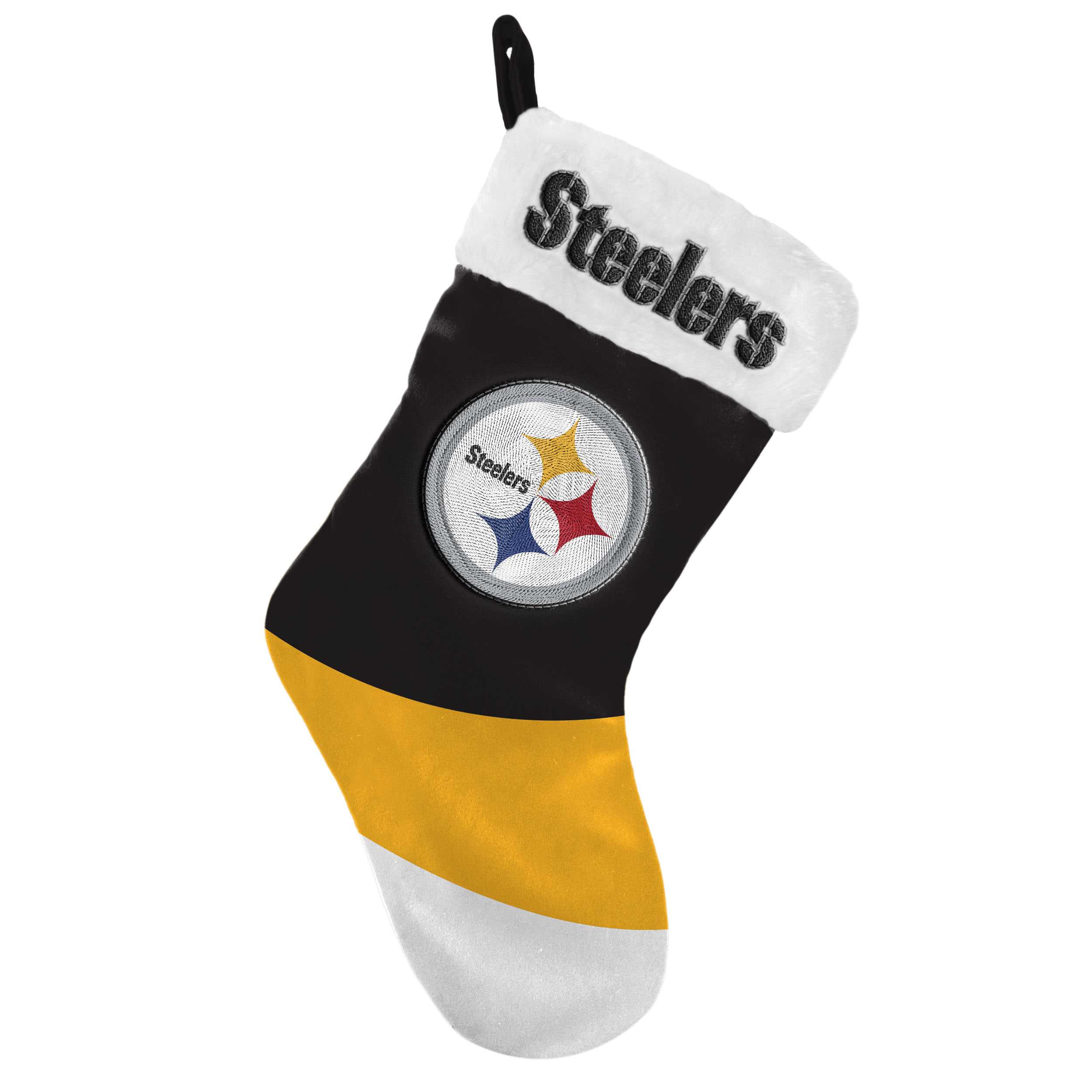 Pittsburgh Steelers NFL 2021 Colorblock Stocking Foco