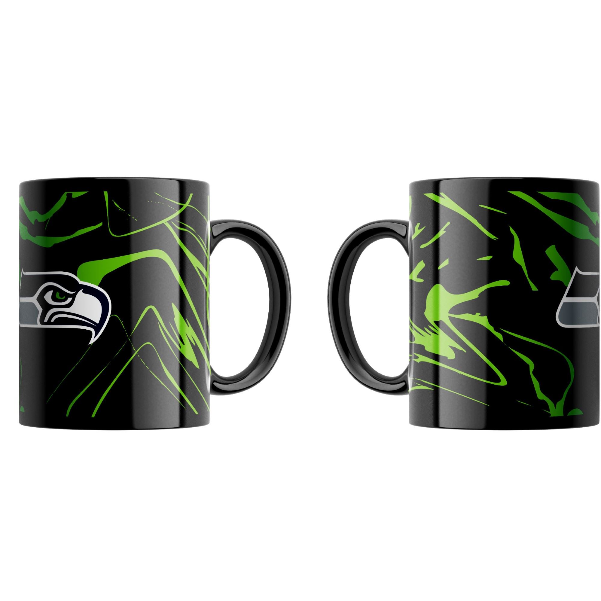 Seattle Seahawks NFL Classic Mug (330 ml) Camo Tasse Great Branding