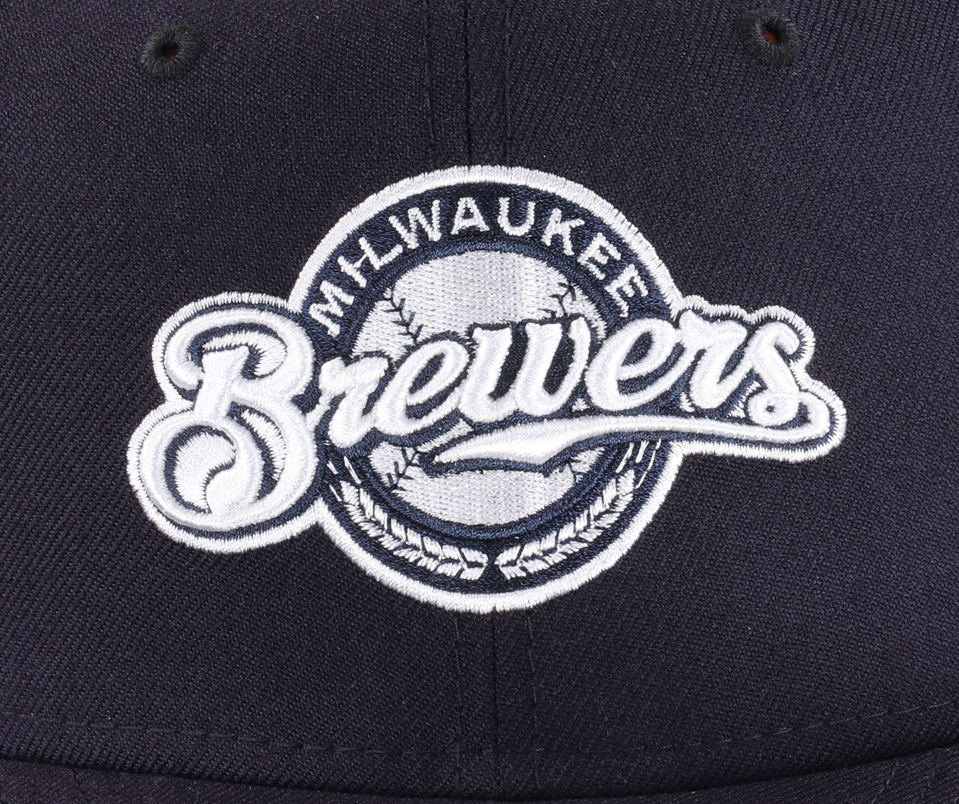 Milwaukee Brewers Navy History MLB 59Fifty Basecap New Era