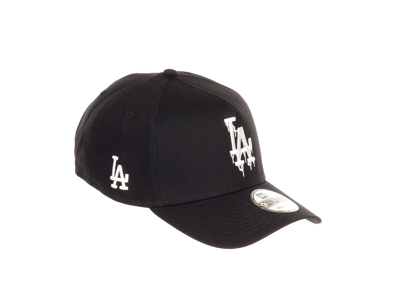 Los Angeles Dodgers MLB  LA Sidepatch Black 9Forty A-Frame Adjustable Cap New Era