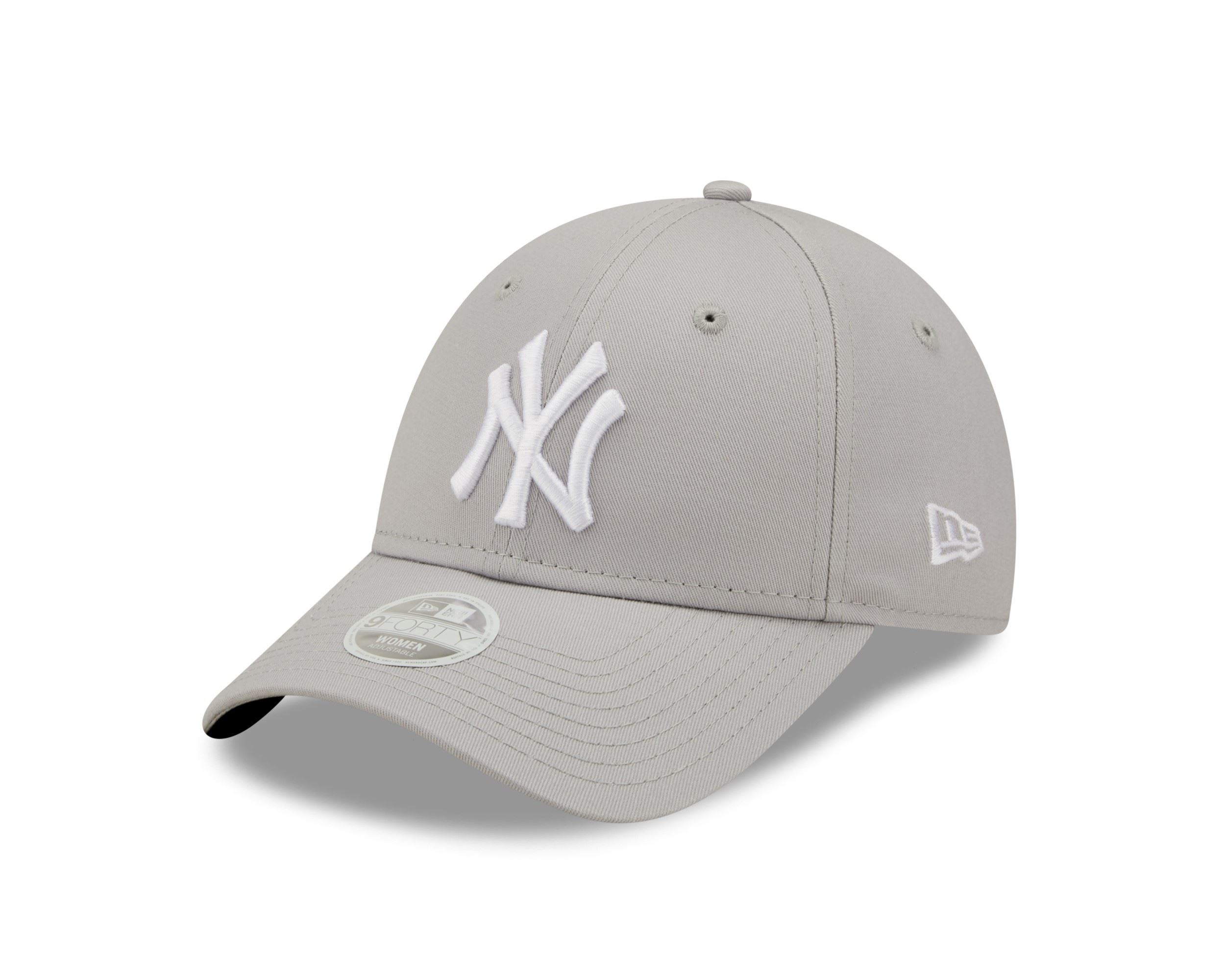 New York Yankees MLB League Essential Grey 9Forty Adjustable Women Cap New Era