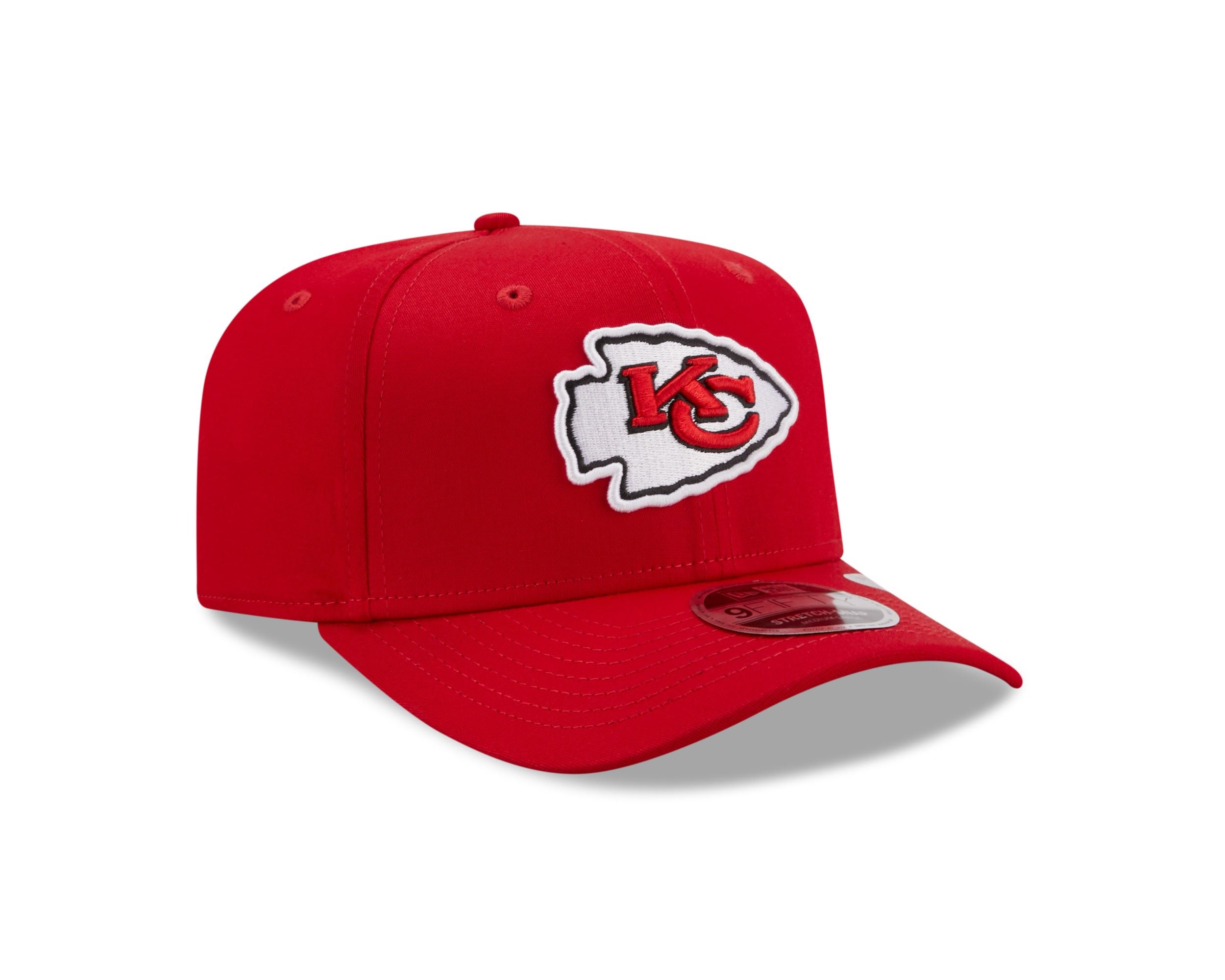 Kansas City Chiefs NFL Team Colour Scarlet 9Fifty Stretch Snapback Cap New Era