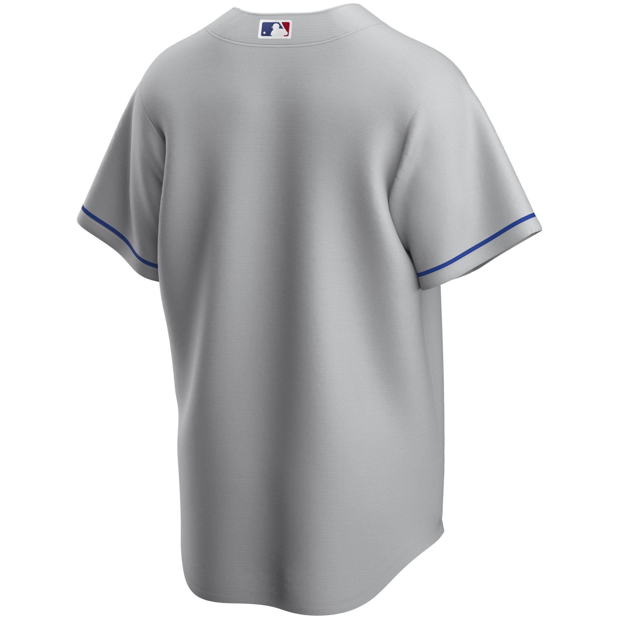 Los Angeles Dodgers Official MLB Replica Road Jersey Grey Nike
