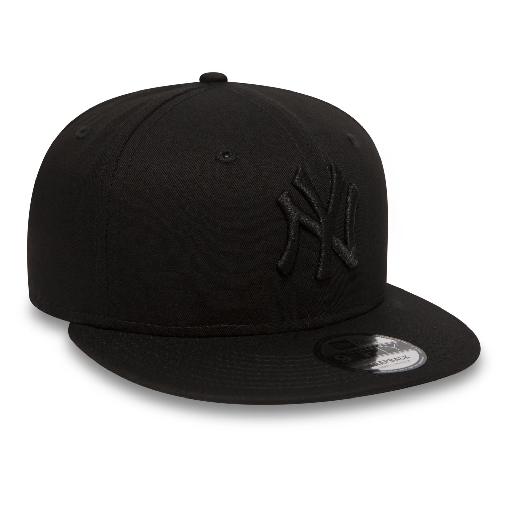 New York Yankees MLB Seasonal Basic Black Verstellbare 9Fifty Snapback Cap New Era