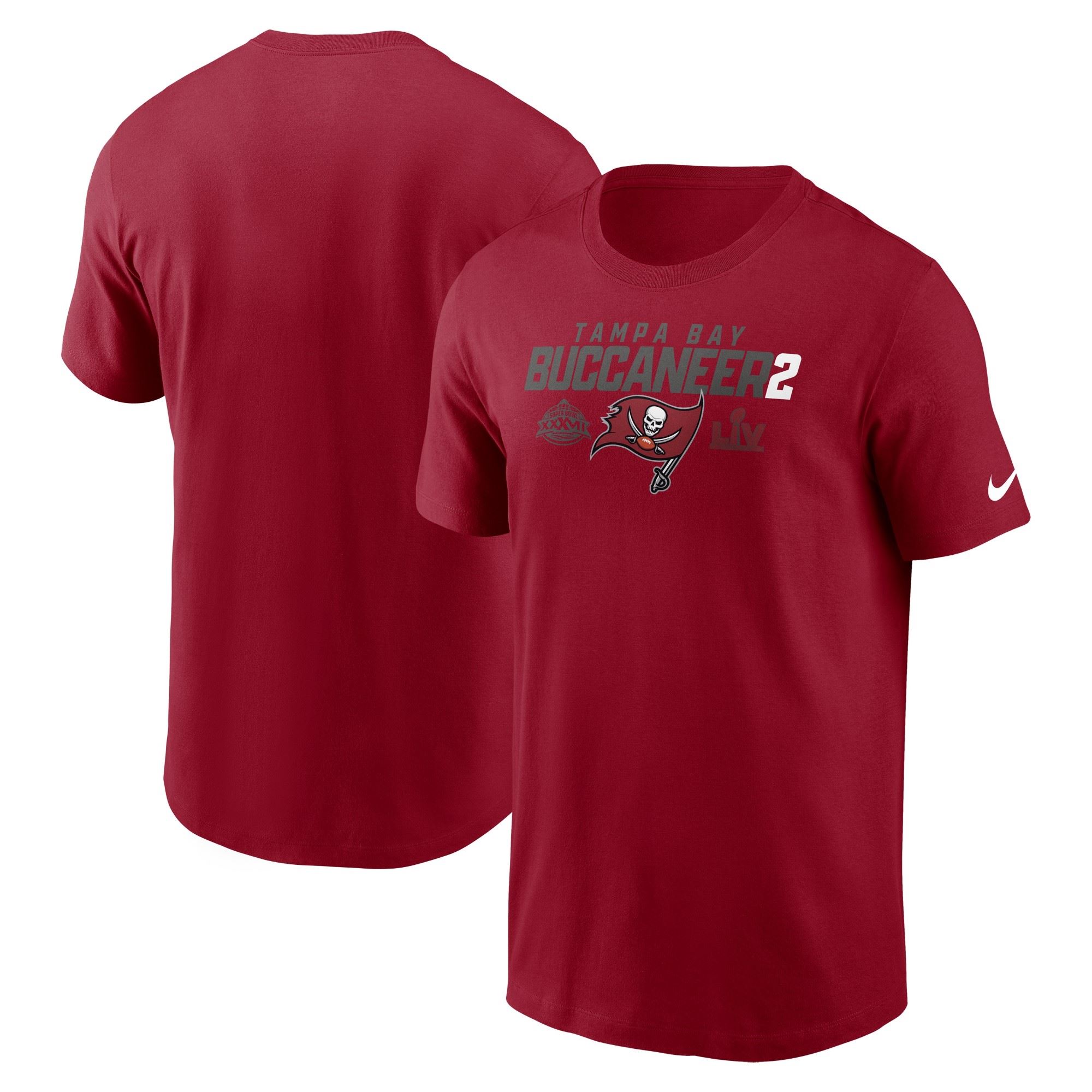 Tampa Bay Buccaneers Red  NFL Local Essential T-Shirt Nike 