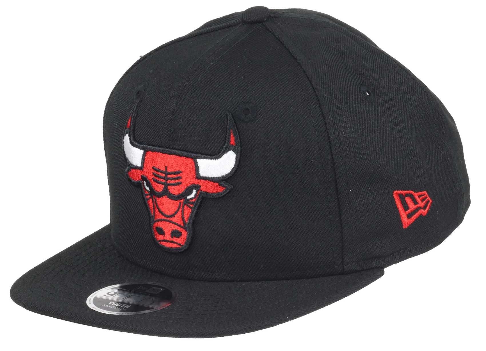 Chicago Bulls Black Base OTC 9Fifty Original Fit New Era