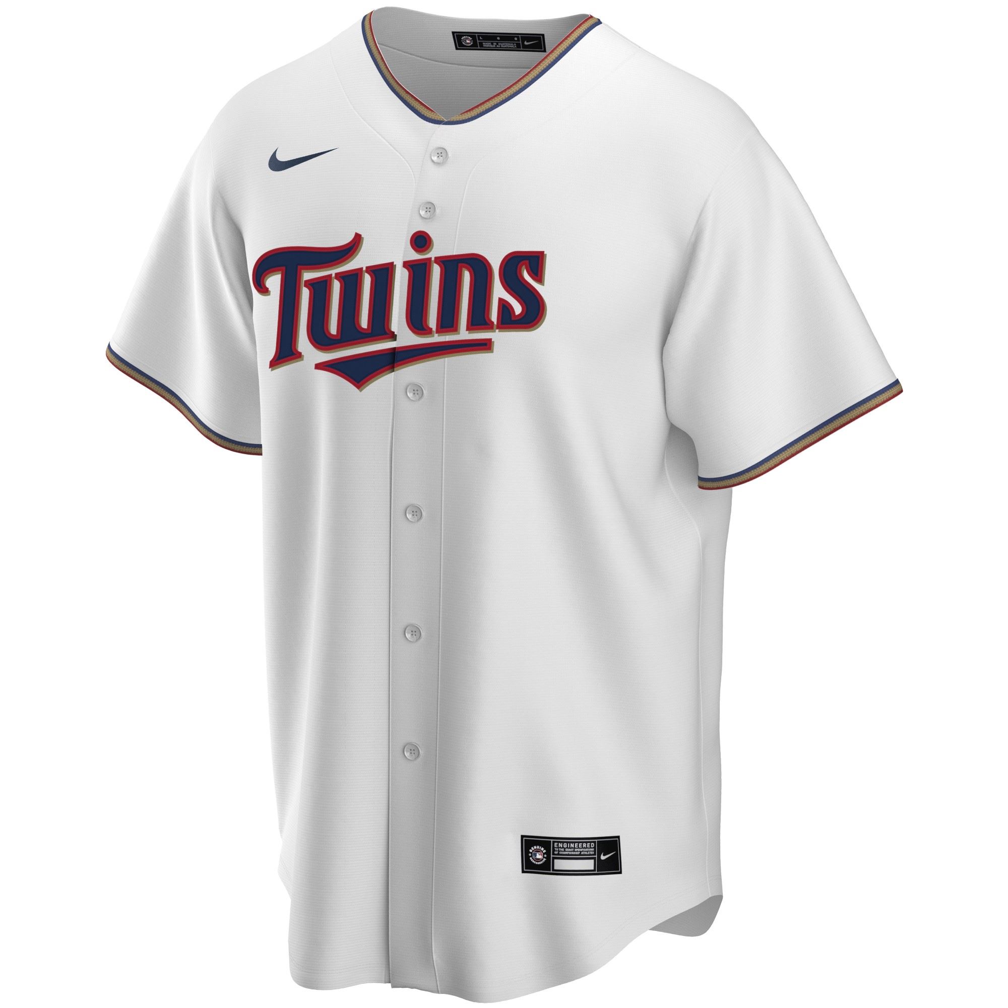 Minnesota Twins Official MLB Replica Home Jersey White Nike