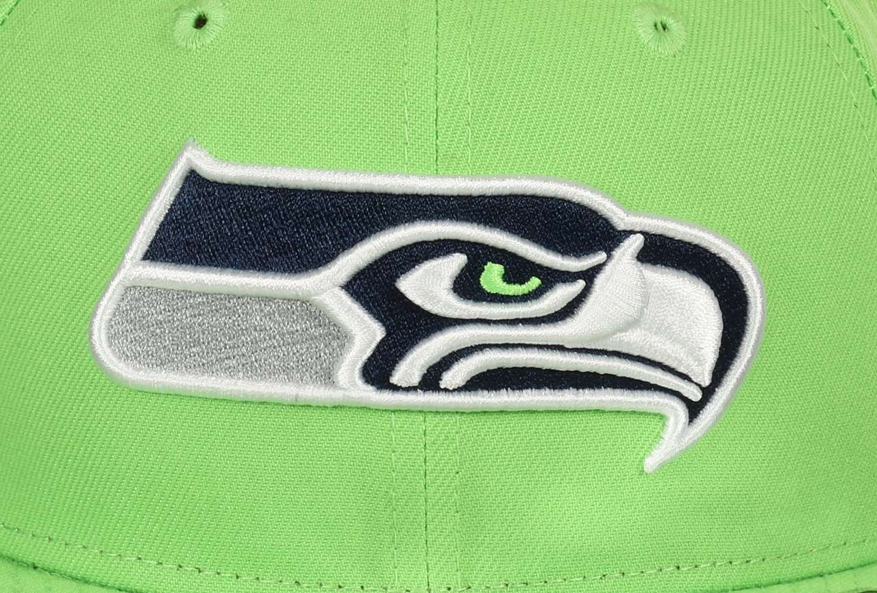 Seattle Seahawks NFL Actiongreen 9Fifty Original Fit Snapback Cap New Era