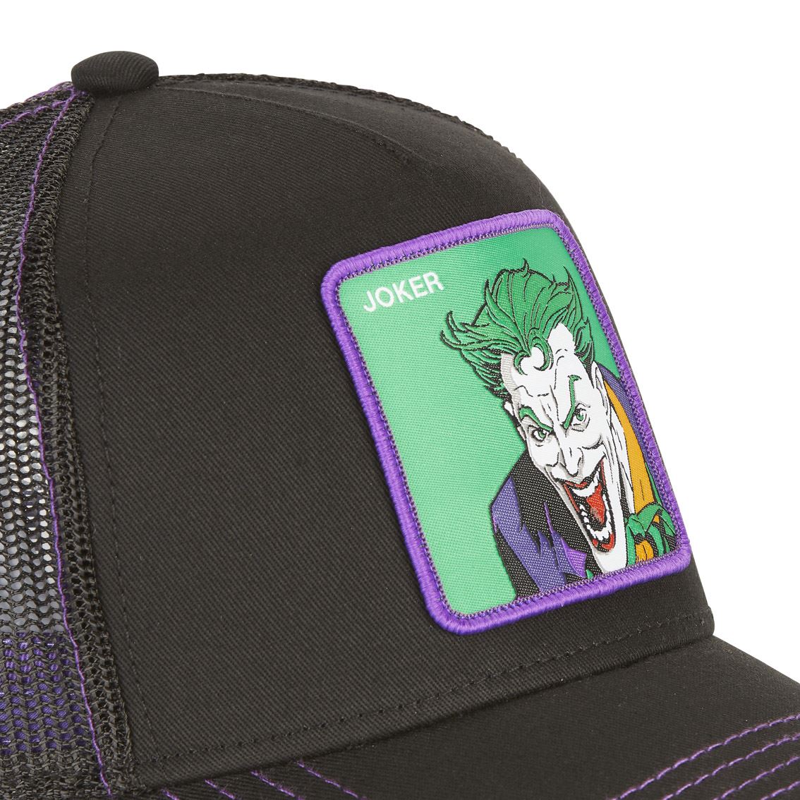 Joker DC Batman Black Trucker Cap Capslab