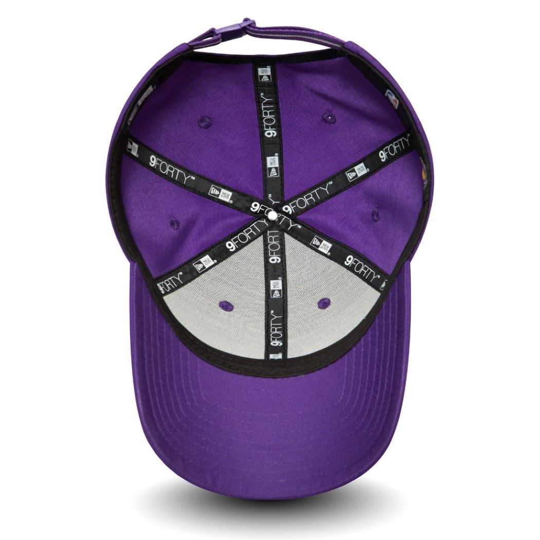 Los Angeles Lakers Purple NBA Two Tone 9Forty Adjustable Cap New Era