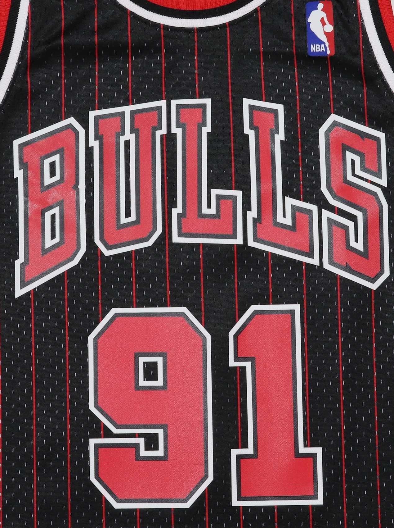 Dennis Rodman #91 Chicago Bulls NBA Kids Swingman Alternate Jersey Mitchell & Ness