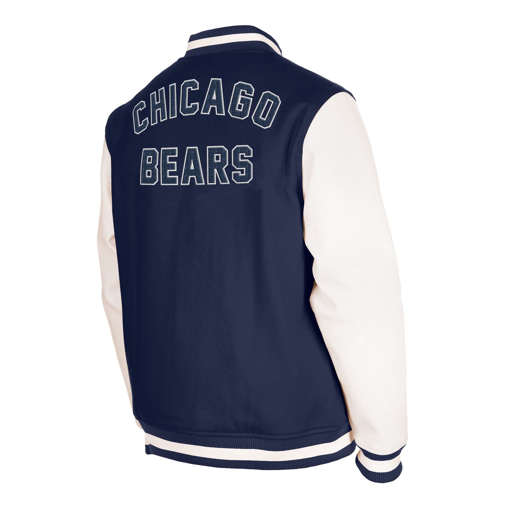 Chicago Bears NFL 2023 Sideline Navy White Jacke New Era