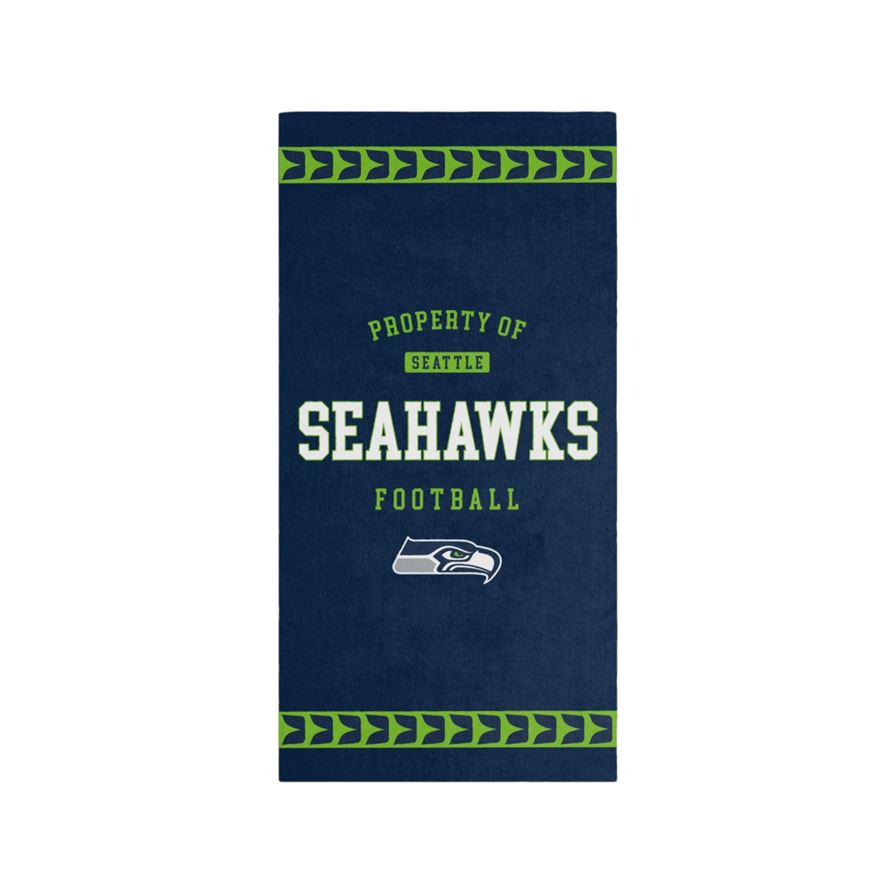 Seattle Seahawks 49ers NFL 2024 Beach Towel Bath towel Hand towel Blue Foco