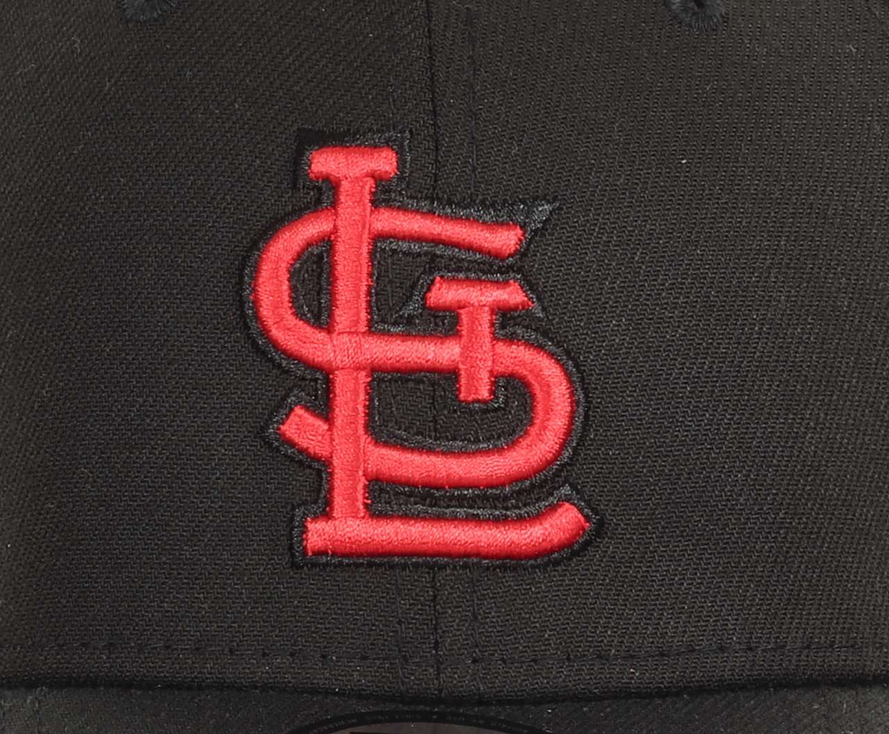 St. Louis Cardinals MLB Black 39Thirty Stretch Cap New Era