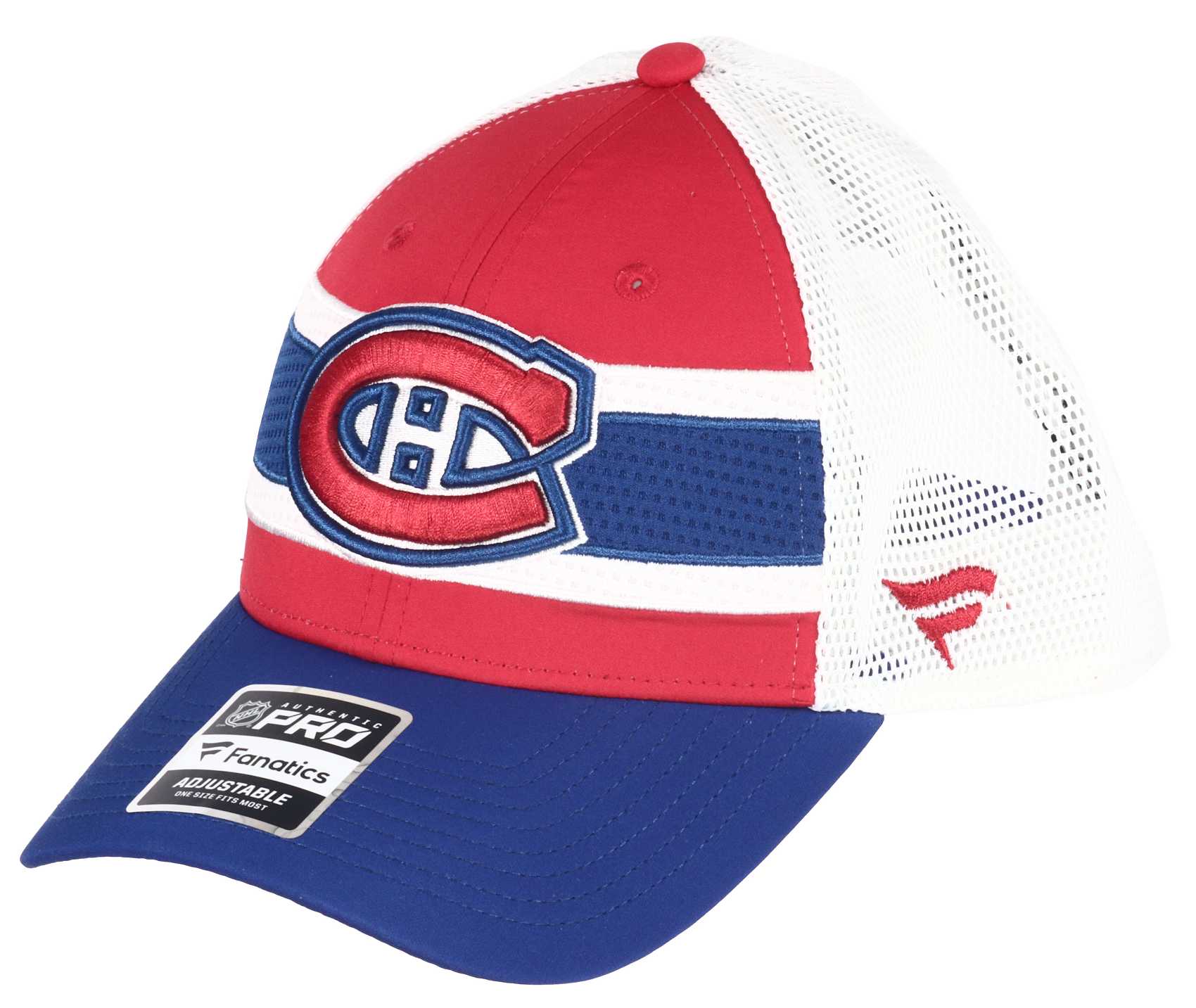 Montreal Canadiens NHL Authentic Pro Draft Structured Trucker Cap Fanatics