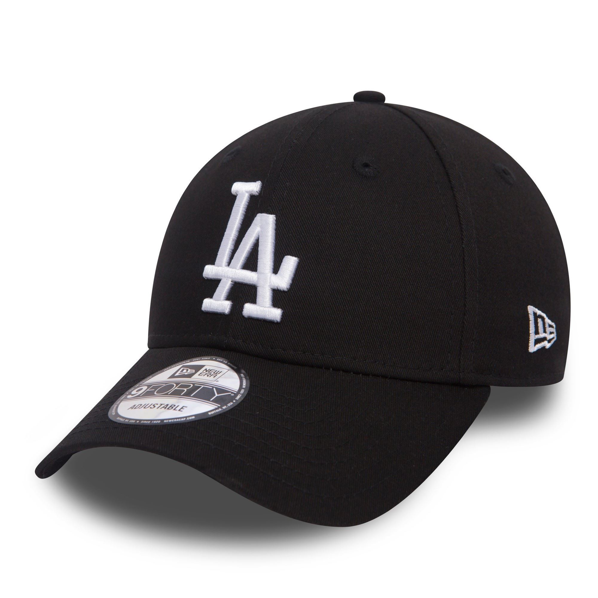 Los Angeles Dodgers MLB League Essential Schwarz Verstellbare 9Forty Cap für Kinder New Era