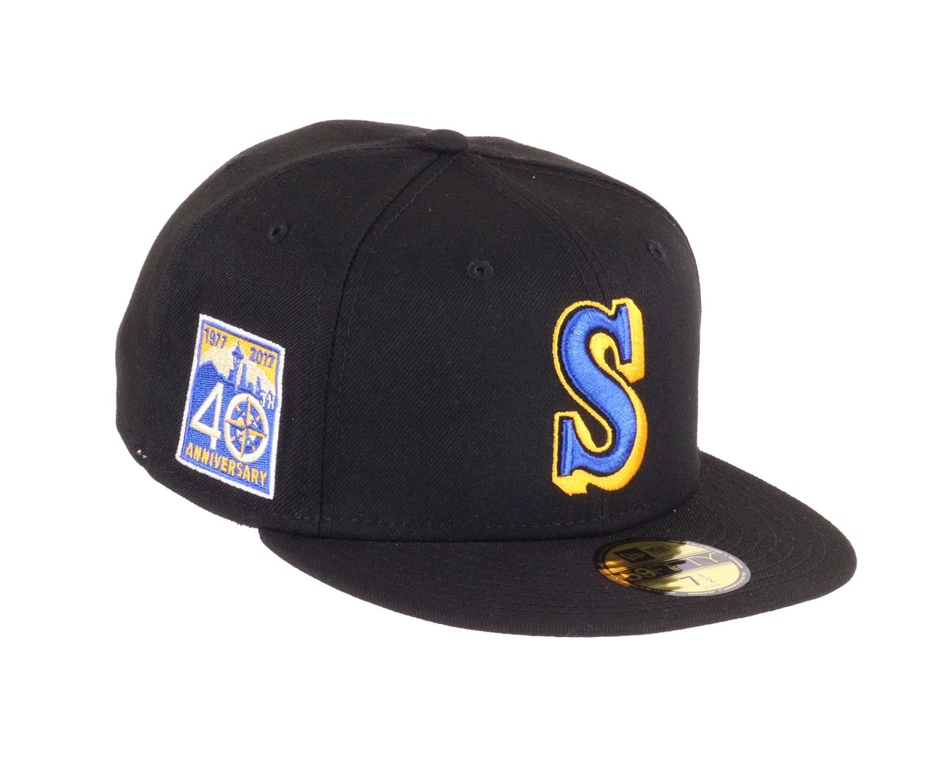 Seattle Mariners 40th Anniversary MLB Black 59Fifty Basecap New Era
