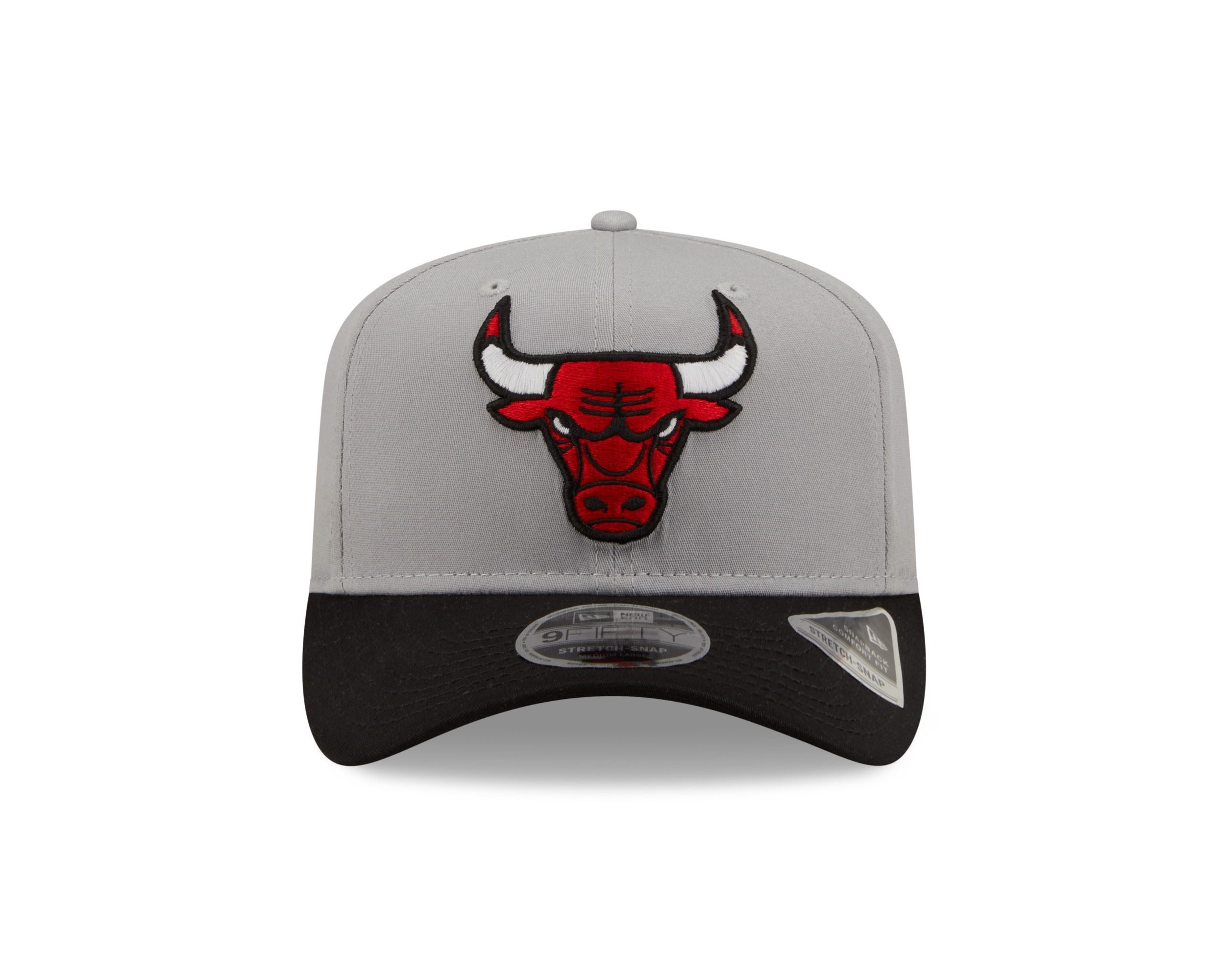 Chicago Bulls Grey NBA Tonal 9Fifty Stretch-Snap Cap New Era