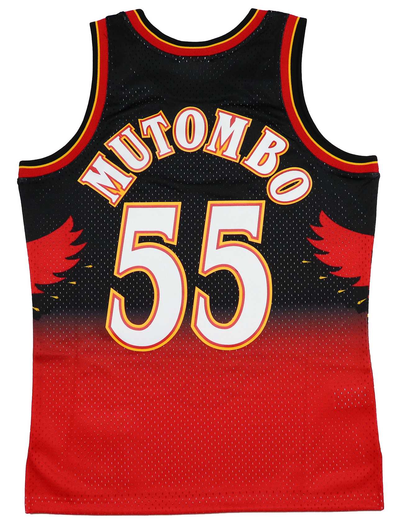 Dikembe Mutombo #55 Atlanta Hawks NBA Swingman Mitchell & Ness