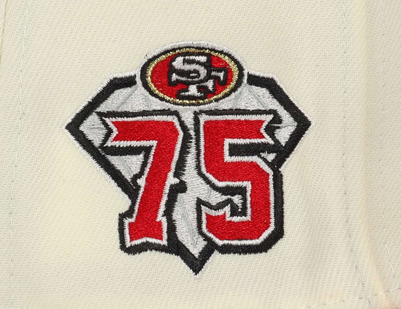 San Francisco 49ers NFL 75th anniversary Sidepatch Chrome 9Fifty Snapback Cap New Era