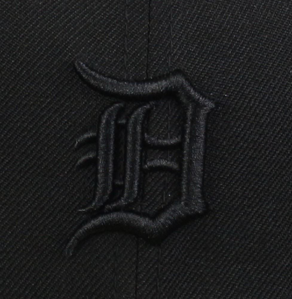Detroit Tigers MLB Black on Black 59Fifty Basecap New Era