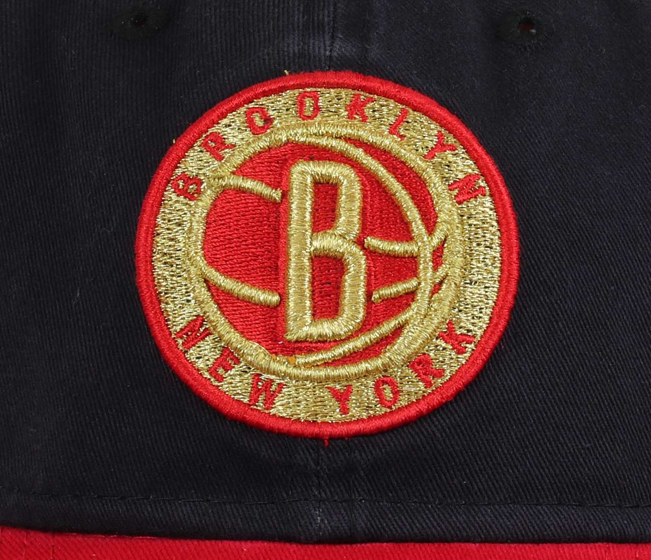 Brooklyn Nets NBA Team Navy Red 9Twenty Unstructured Strapback Cap New Era