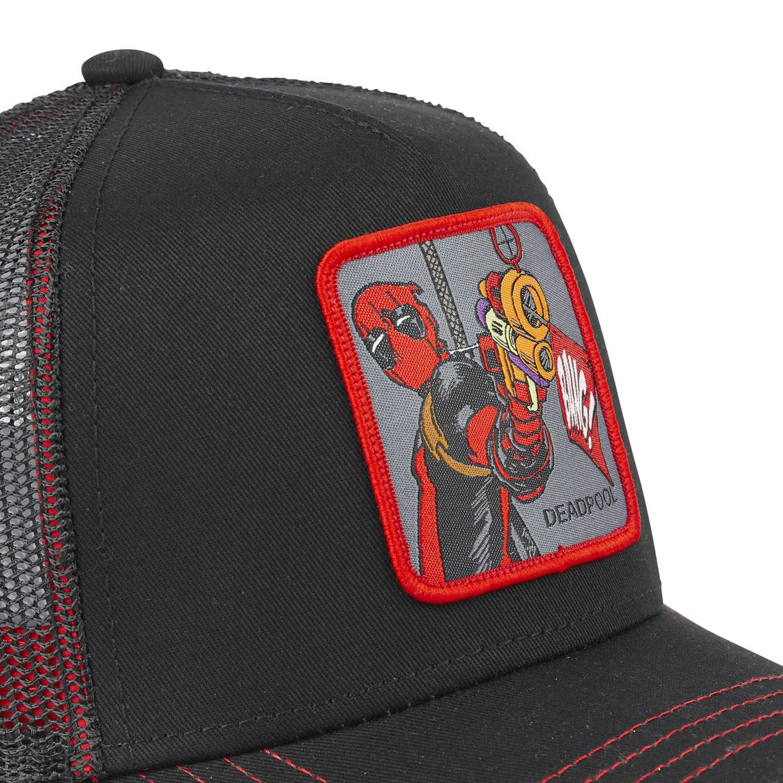 Deadpool Marvel Black Trucker Cap Capslab