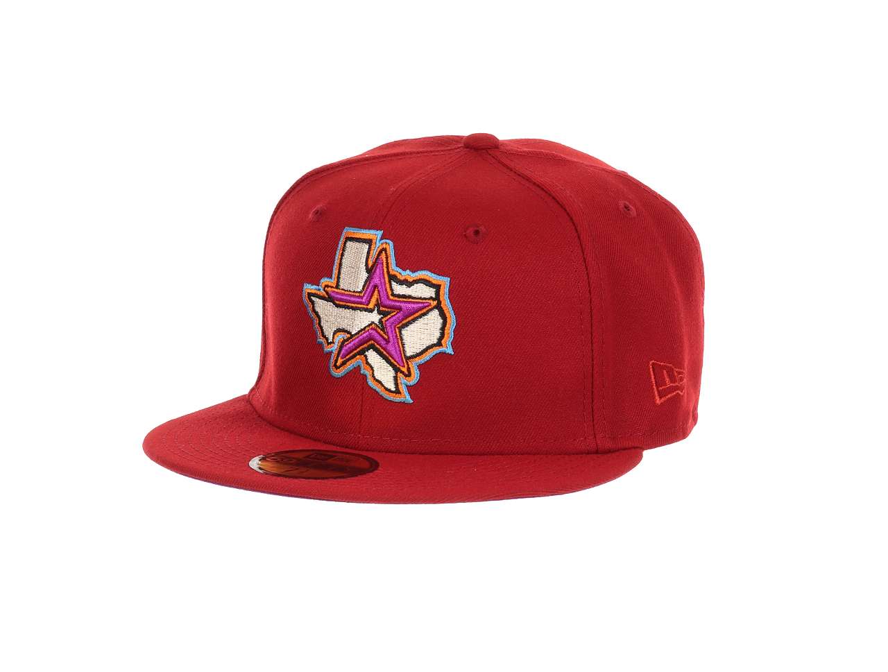Houston Astros MLB 45th Anniversary Sidepatch St. Arnold Root Beer Red 59Fifty Basecap New Era