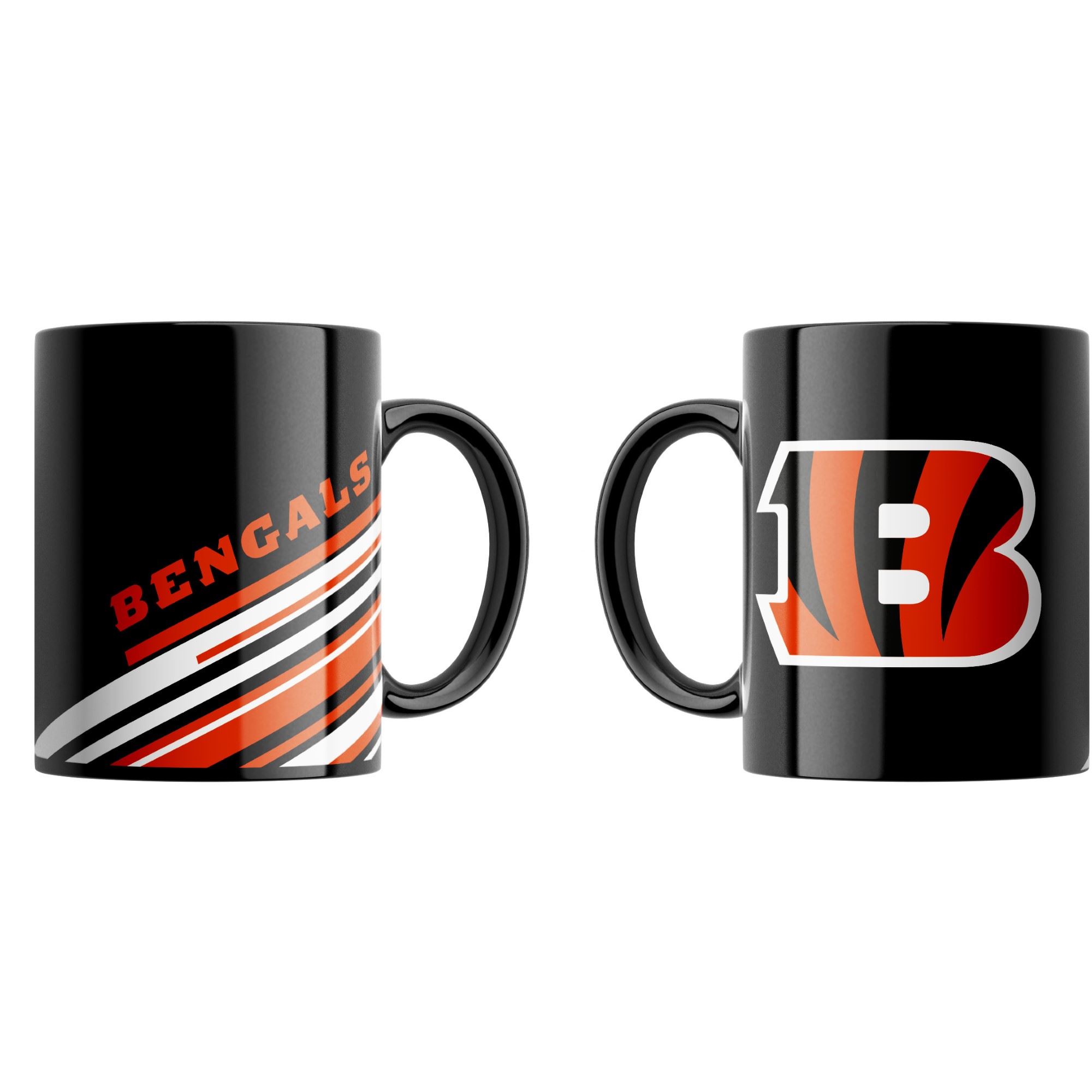 Cincinnati Bengals NFL Classic Mug (330 ml) Stripes Tasse Great Branding