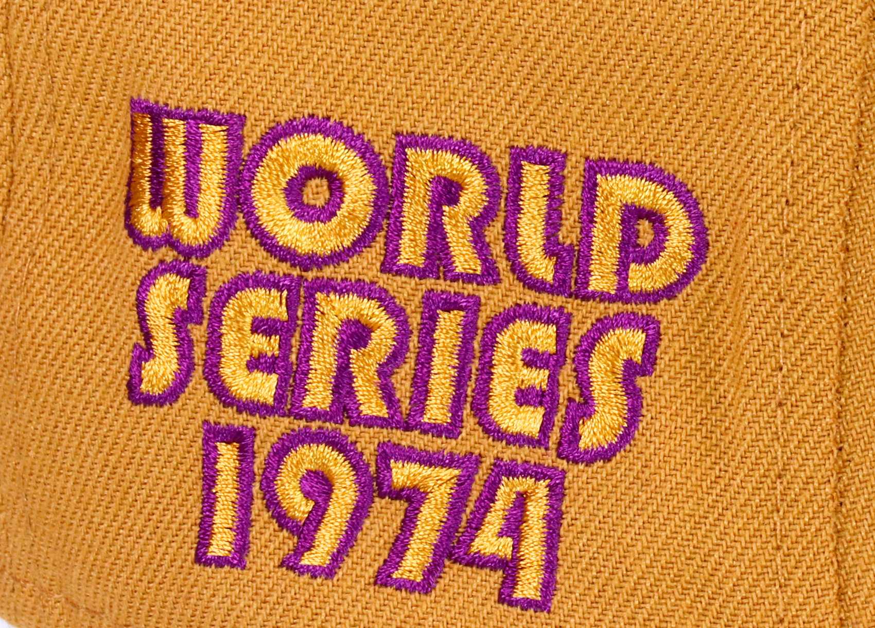 Oakland Athletics 1974 World Series MLB Brown 59Fifty Basecap New Era