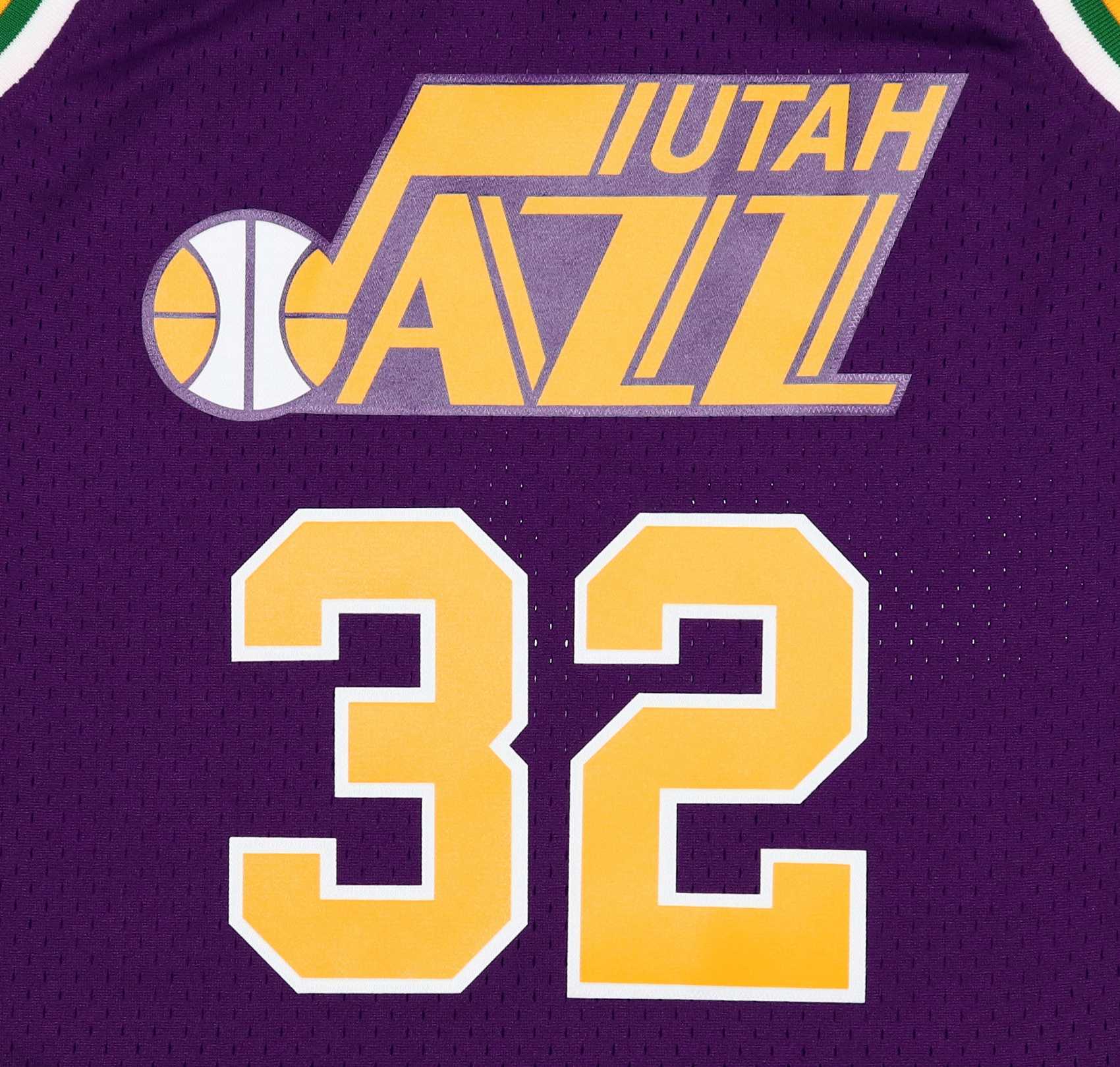 Karl Malon #32 Utah Jazz  NBA Swingman Mitchell & Ness