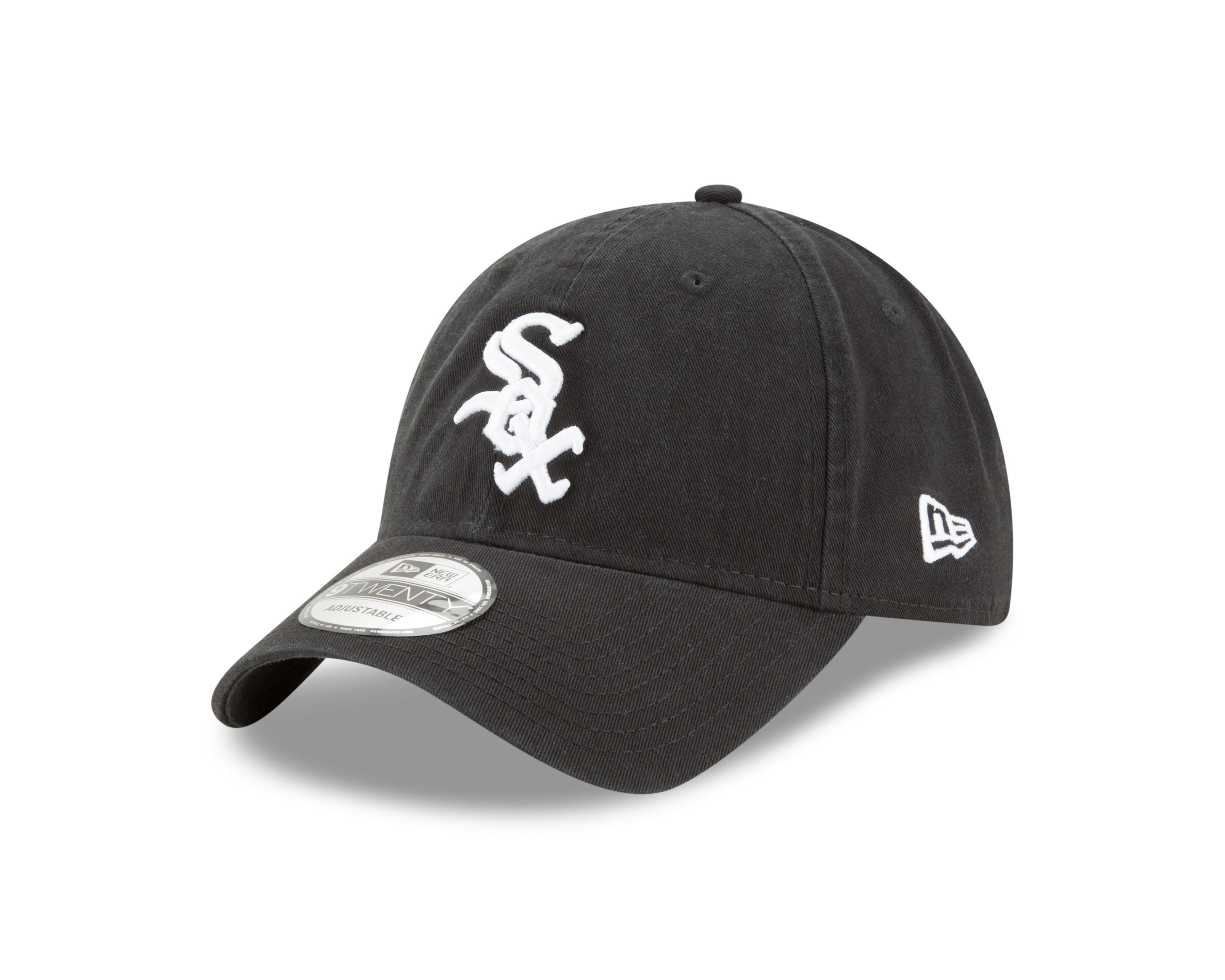 Chicago White Sox MLB Core Classic Black Adjustable 9Twenty Cap New Era
