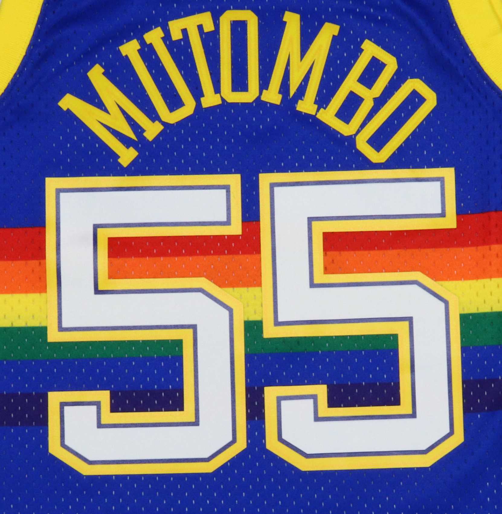Dikembe Mutombo #55 Denver Nuggets NBA Swingman Mitchell & Ness