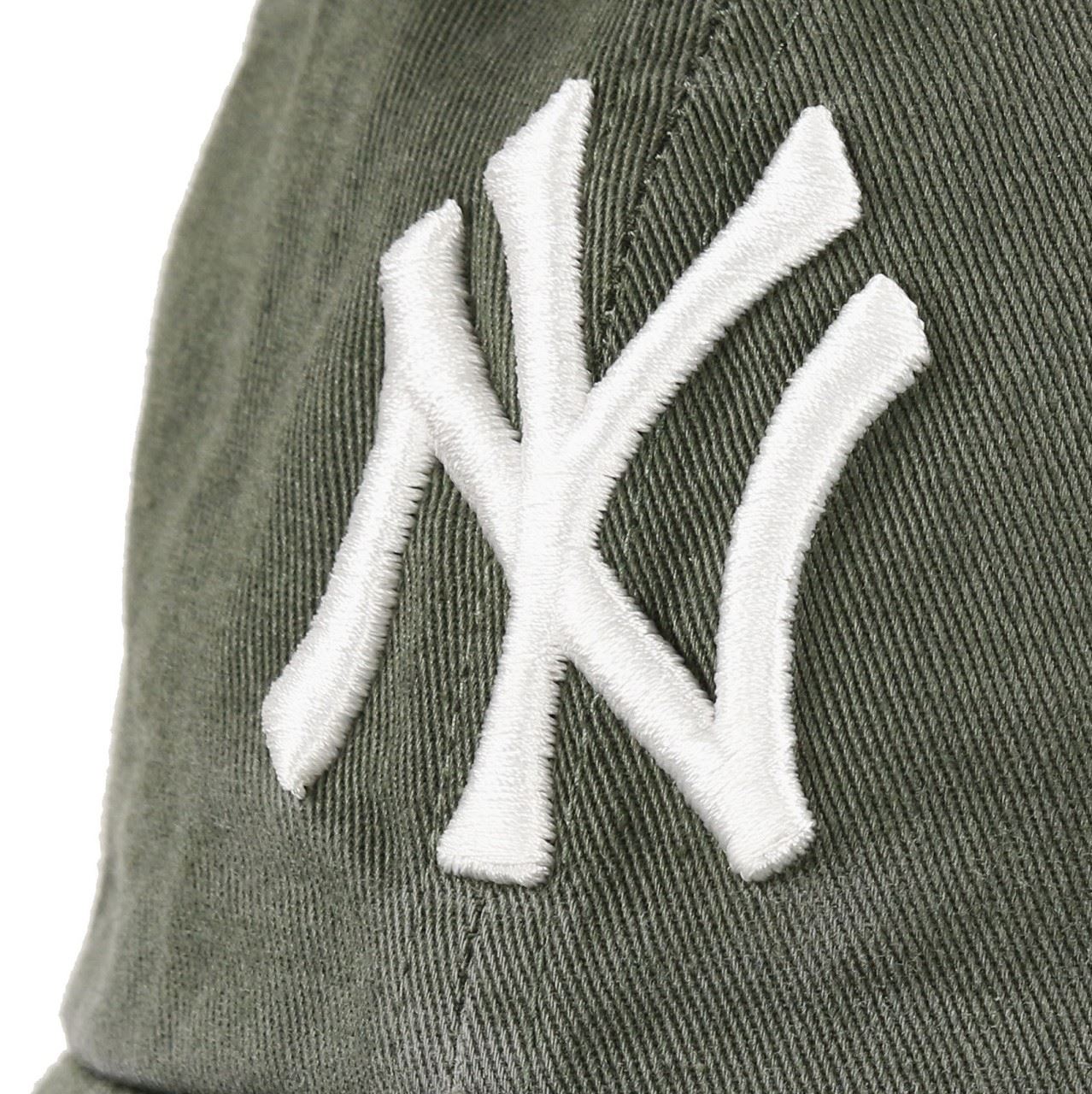 New York Yankees Moss Green MLB Clean Up Cap '47